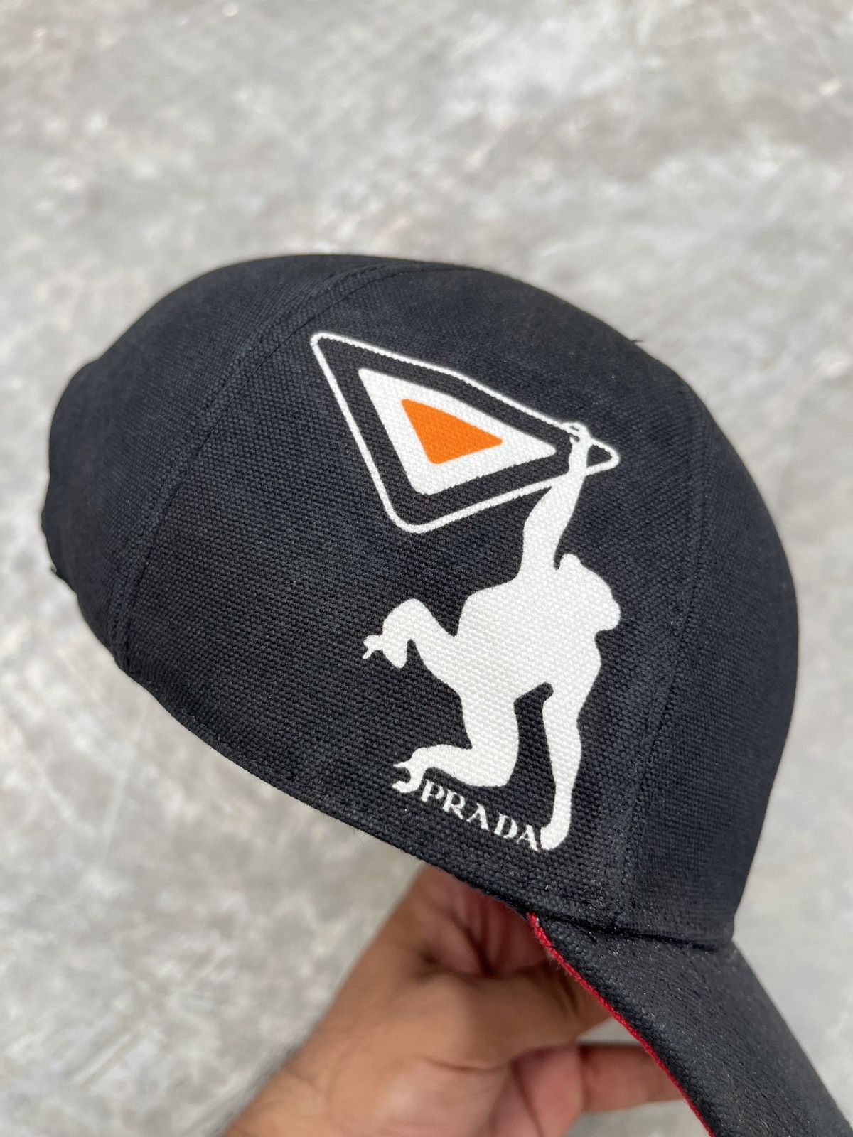 Prada 2018 Prada Monkey Waxed Baseball Cap Size ONE SIZE - 7 Thumbnail