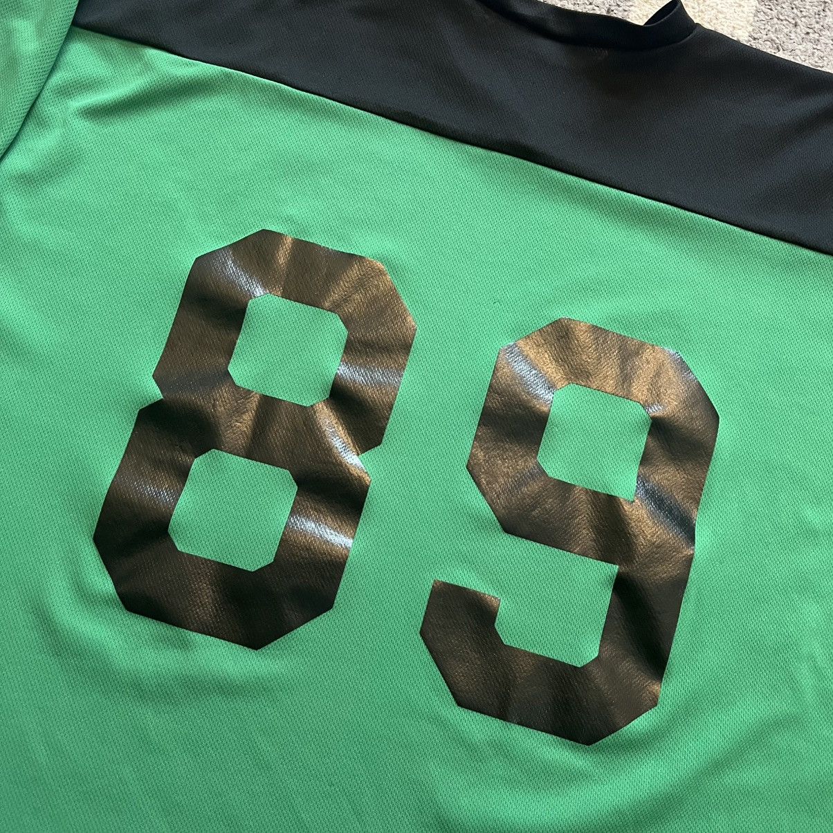 Vintage xtreme basics black green cropped boxy mesh jersey Size US XL / EU 56 / 4 - 6 Thumbnail