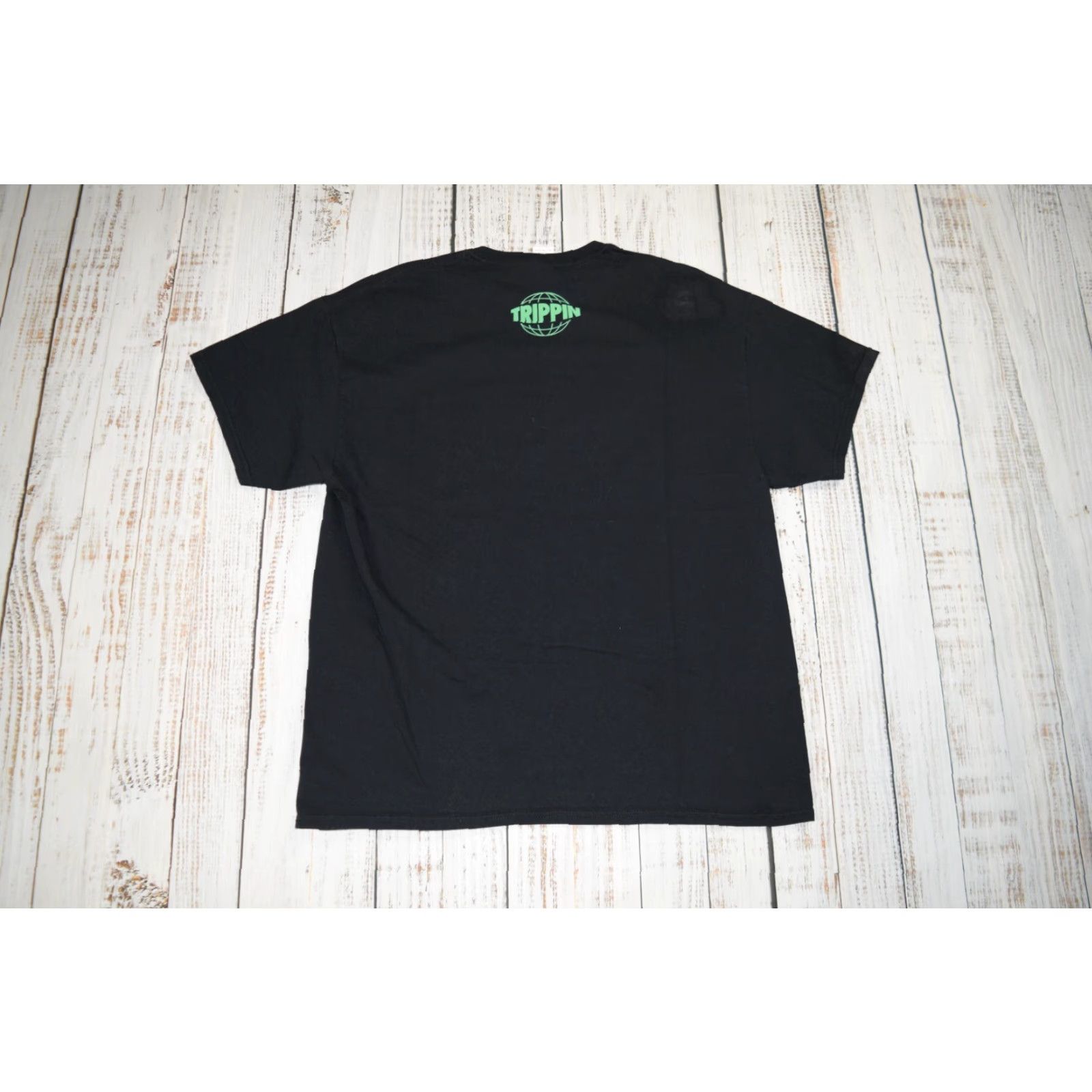 Gildan GILDAN BLACK GRAPHIC TEE HYPE DRUGS TRIPPY ADULT XL STREETWEAR MENS Size US XL / EU 56 / 4 - 4 Thumbnail