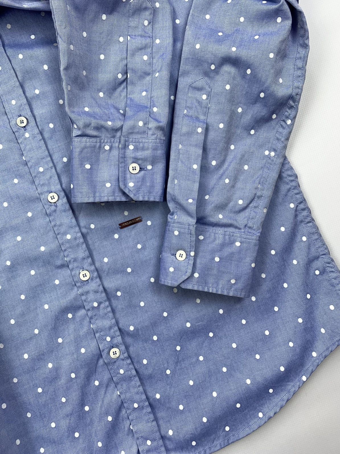Dsquared2 Dsquared2 Polka Dot Long Sleeve Button Shirt Mens Size 46 M Size US M / EU 48-50 / 2 - 8 Thumbnail