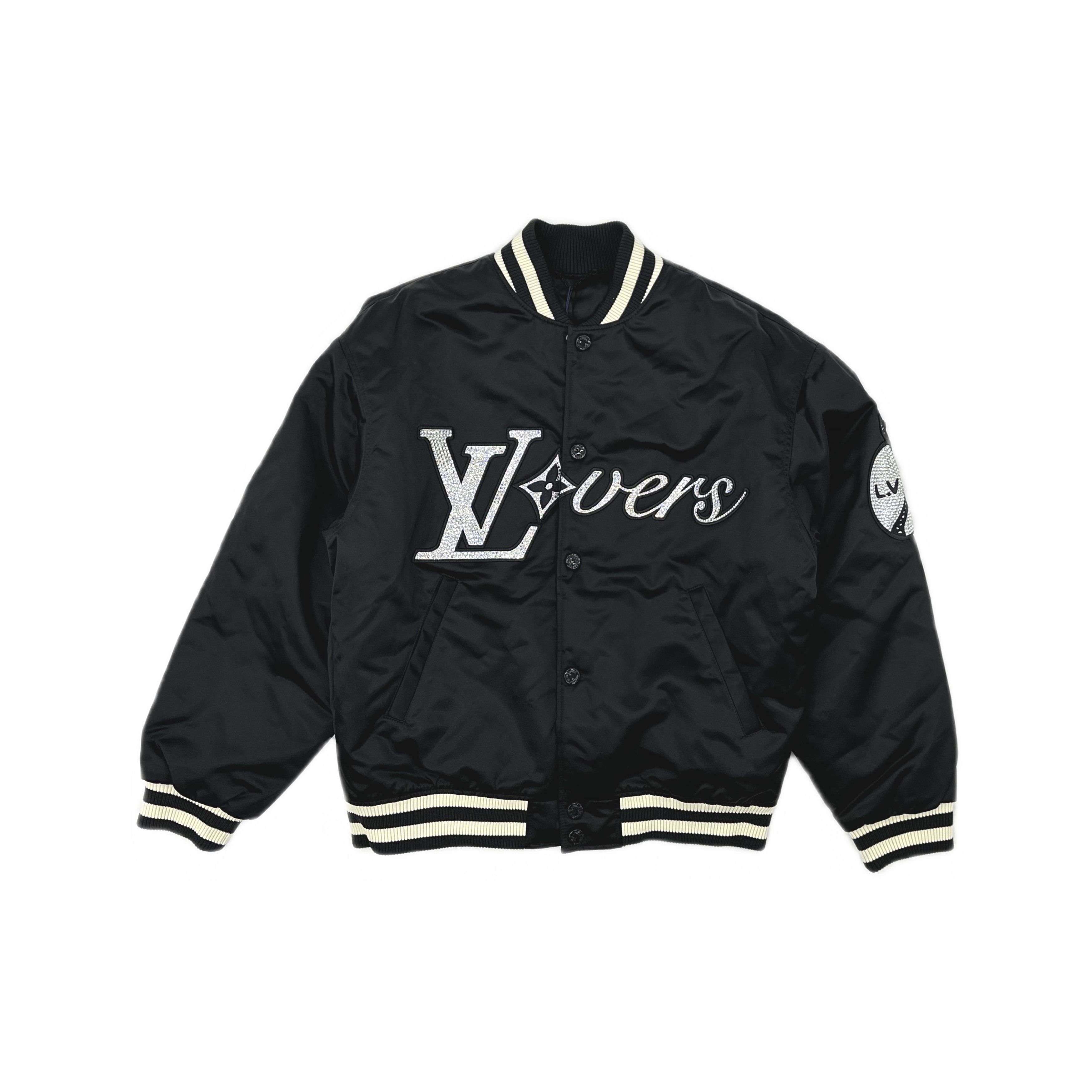 Louis Vuitton Louis Vuitton Embroidered Lovers Varsity Jacket 48 Size US M / EU 48-50 / 2 - 1 Thumbnail