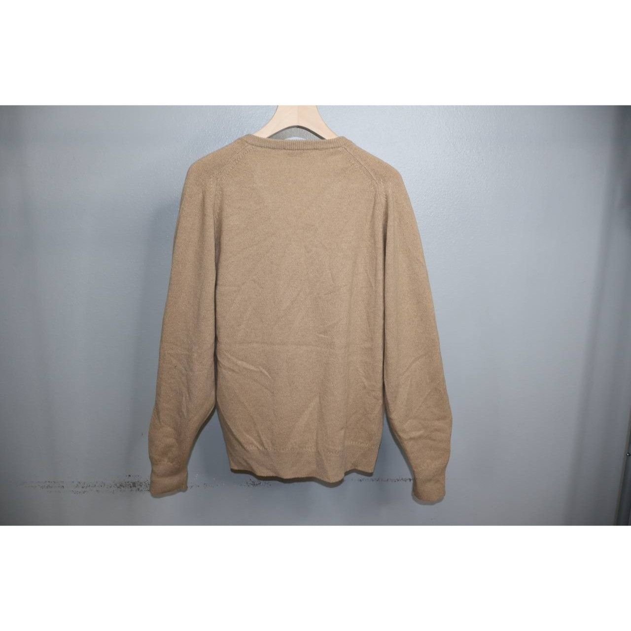 Burberry Vintage Burberry's 100% Lambswool V-neck Sweater Brown Size US S / EU 44-46 / 1 - 2 Thumbnail