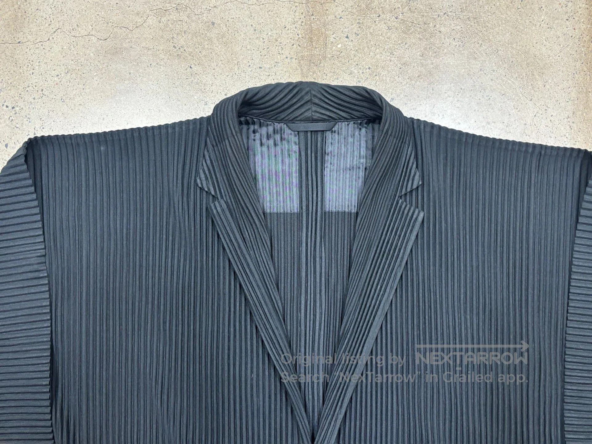 Issey Miyake Issey Miyake Pleated Blazer Size 3. Size L / US 10 / IT 46 - 4 Thumbnail