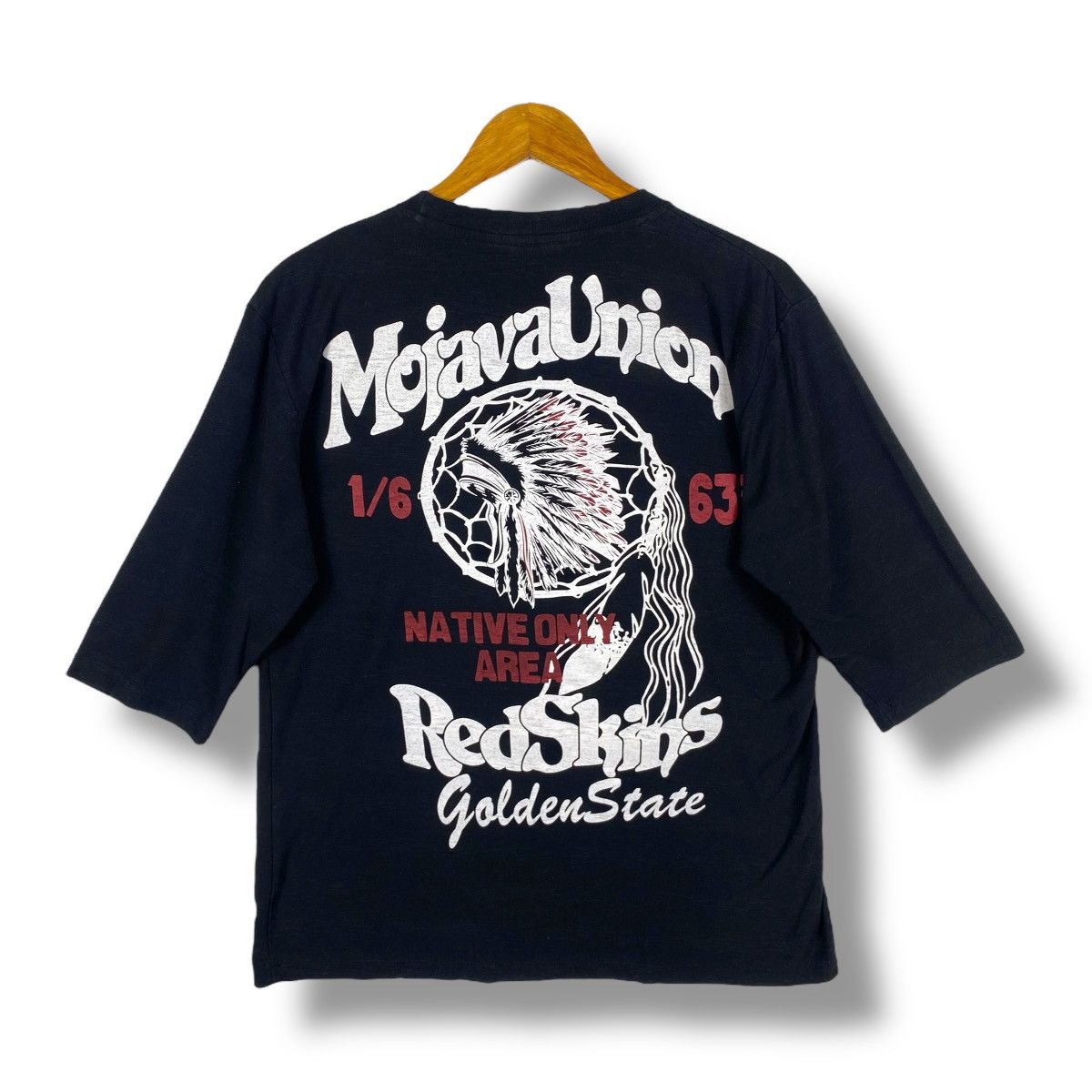 Japanese Brand Japanese Brand LOCK HEAVEN Mojava Union Golden State Graphic Size US L / EU 52-54 / 3 - 1 Thumbnail