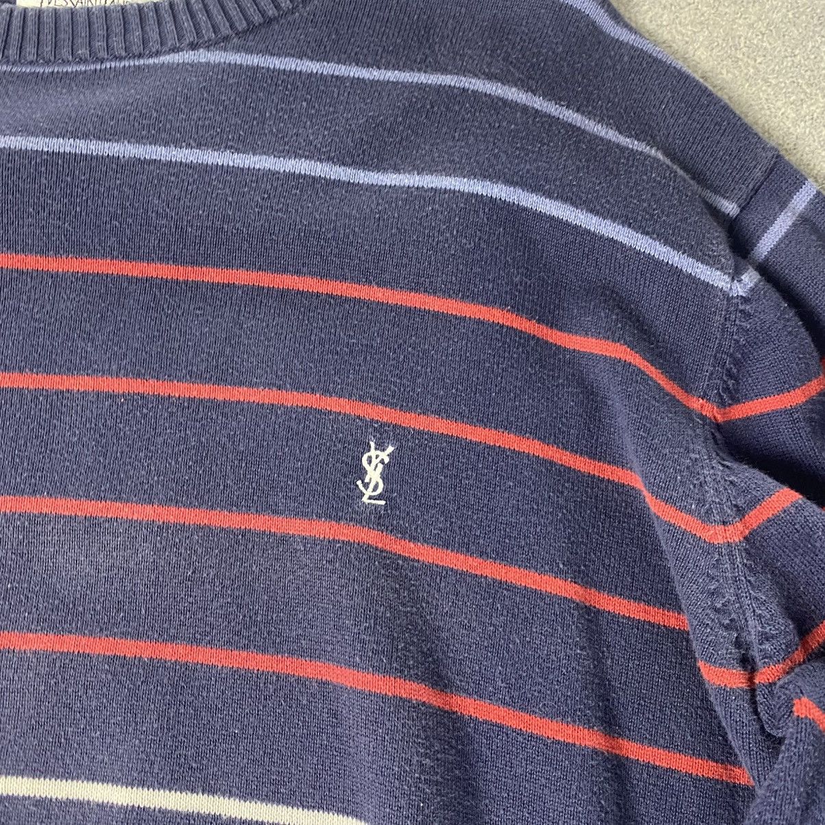 Vintage YVES SAINT LAURENT Vintage Sweater Knit Sweatshirt YSL Rare Size US M / EU 48-50 / 2 - 4 Thumbnail