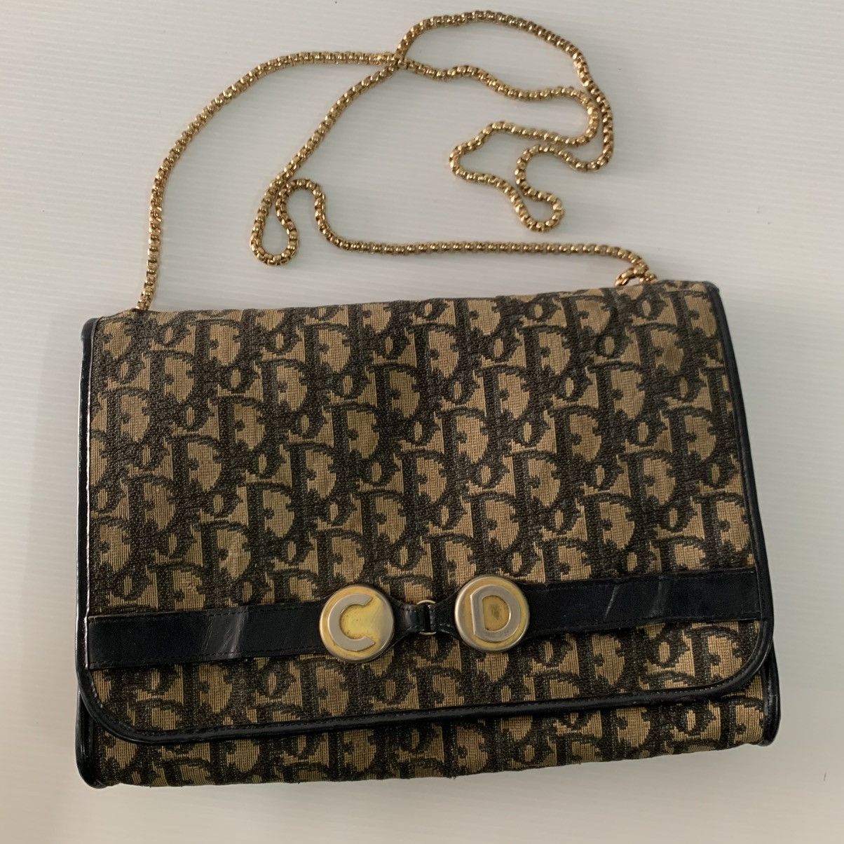 Christian Dior Monsieur Christian Dior Monogram Vintage Chain Slingbag Size ONE SIZE - 3 Thumbnail