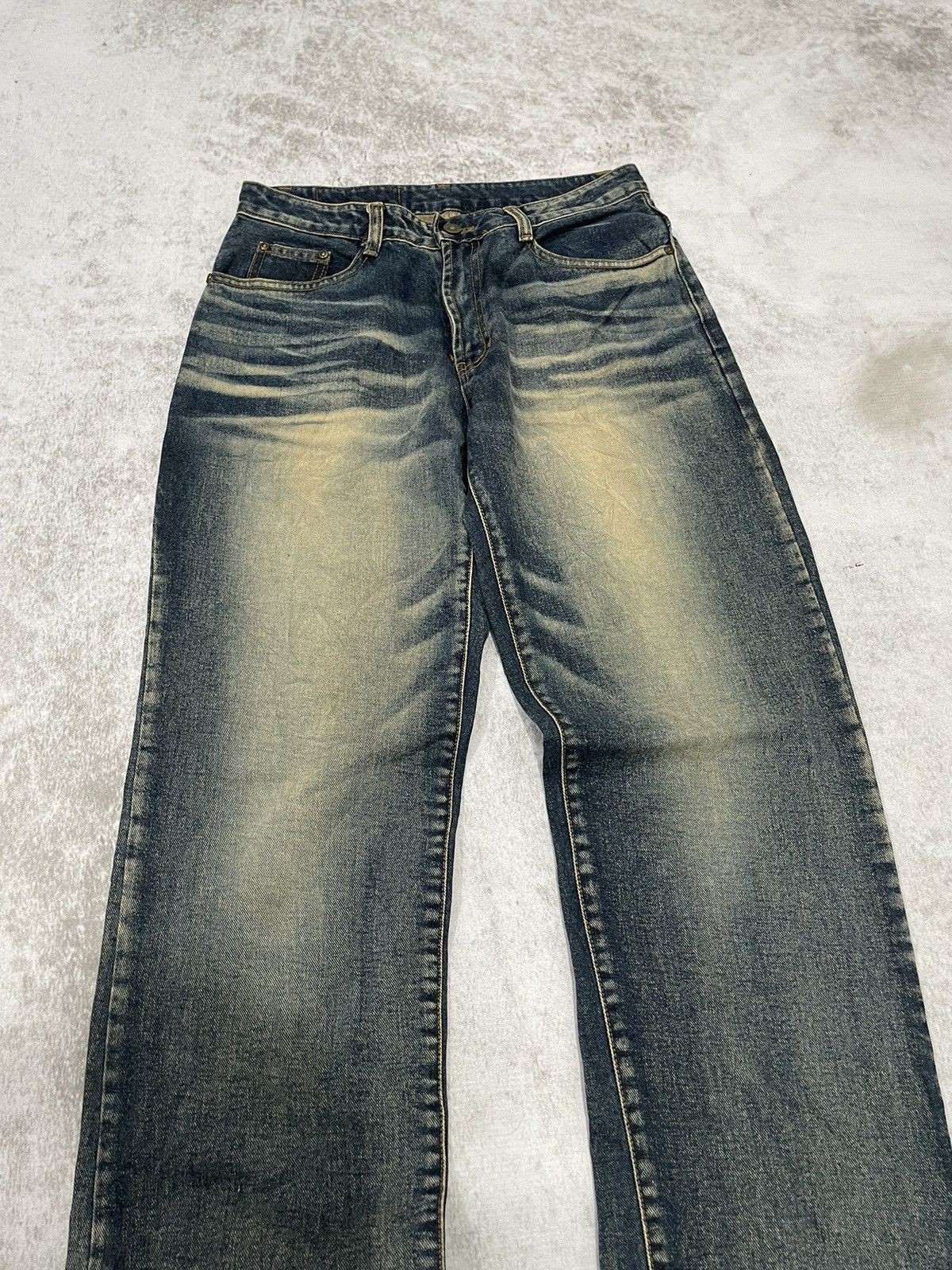 Hysteric Glamour × If Six Was Nine × Le Grande Bleu (L.G.B.) 2000s D21 japan acid wash denim pants y2k style Size US 28 / EU 44 - 2 Thumbnail