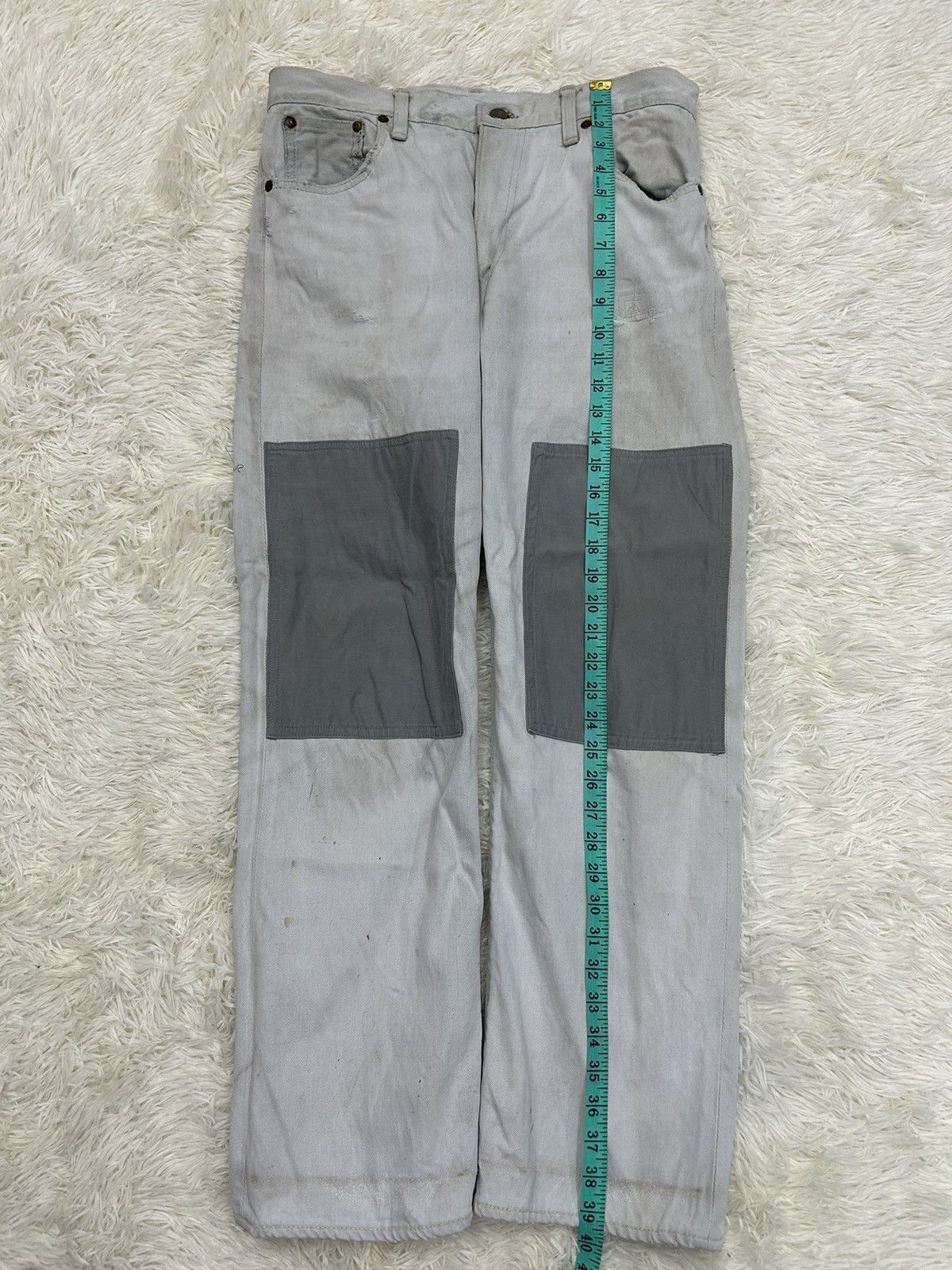 Japanese Brand Vintage 70's Canton X-West Distressed Denim Size US 33 - 14 Thumbnail