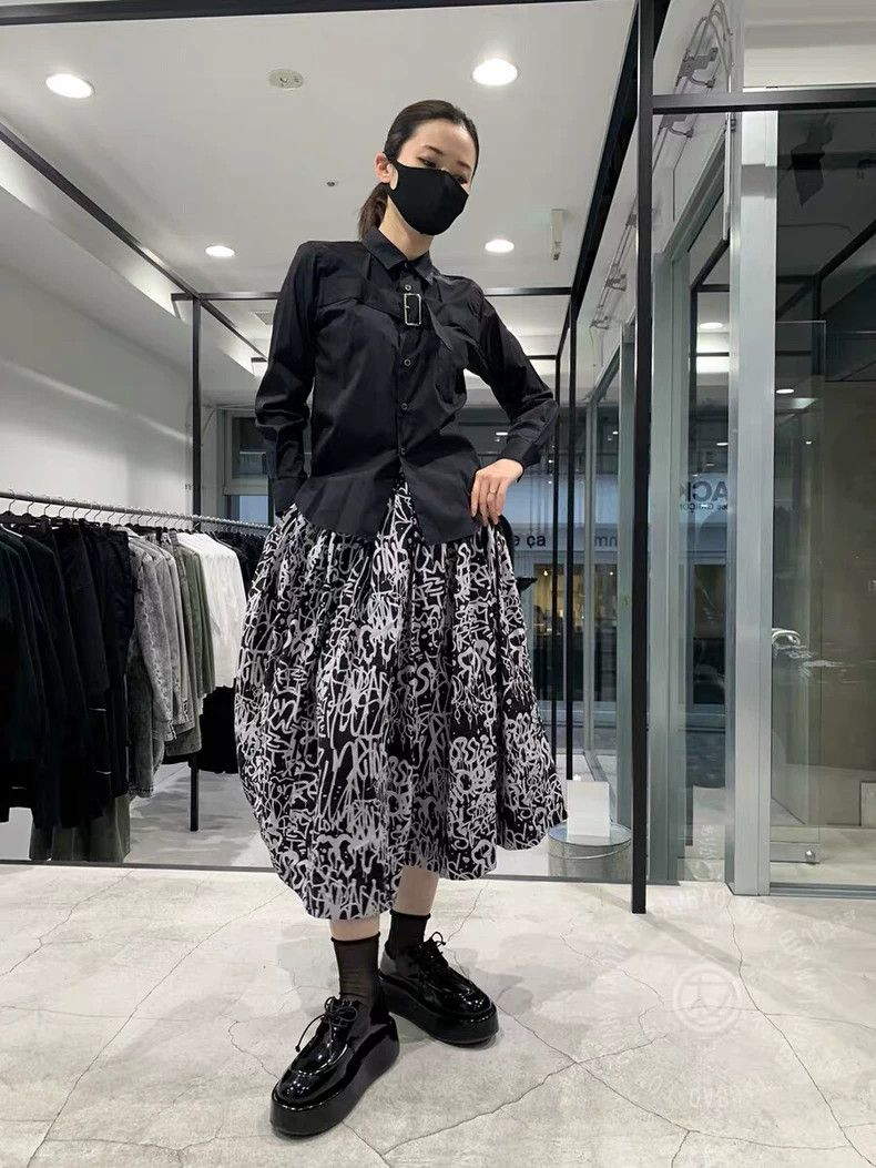 Comme des Garcons Comme Des Garcons Cotton Long Sleeve Shirt with Buckle Str Size XS / US 0-2 / IT 36-38 - 5 Thumbnail