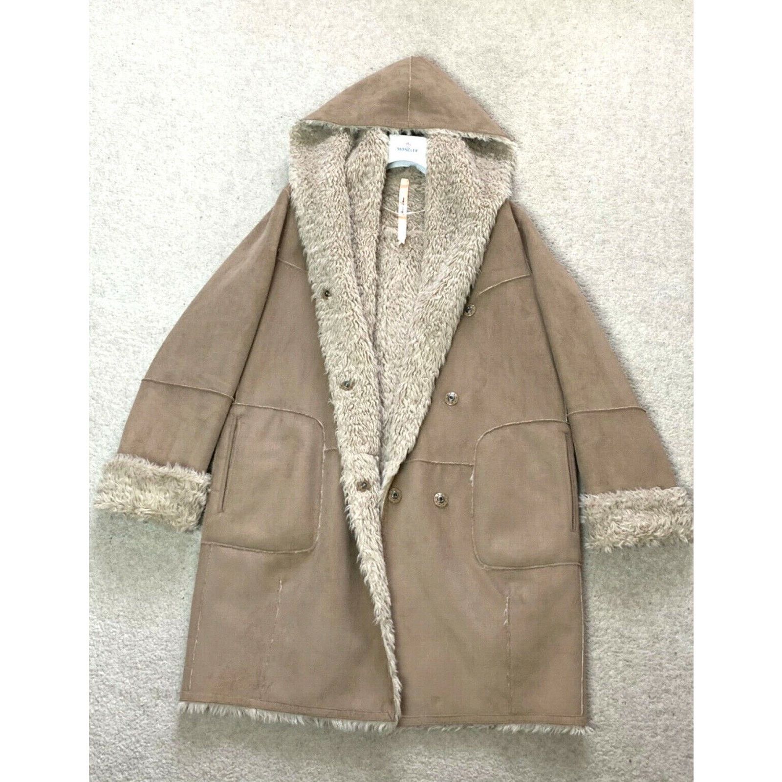 Other Womens MARCCAIN Faux Shearling Fur Coat Jacket N3 UK 12 40 M Size M / US 6-8 / IT 42-44 - 9 Thumbnail