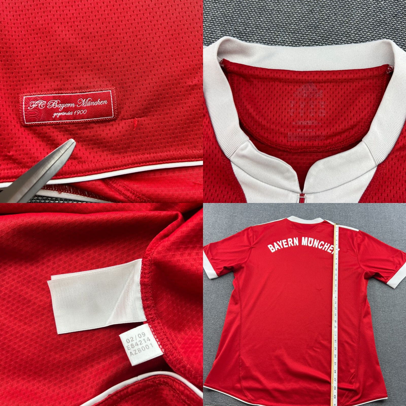 Adidas adidas Bayern Munich 2009 2010 Home Football Jersey Mens XL Red Shirt Size US XL / EU 56 / 4 - 9 Thumbnail