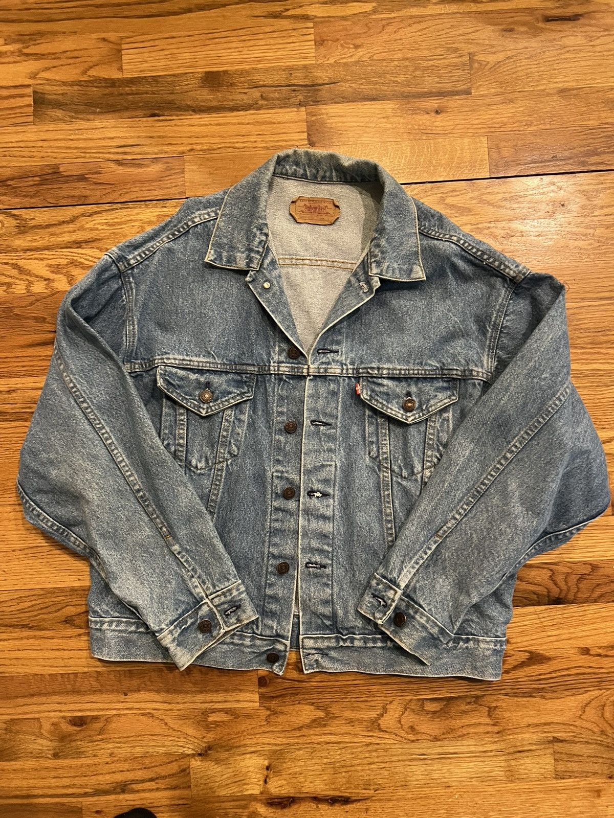 Levi's Vintage denim jacket Size US L / EU 52-54 / 3 - 1 Thumbnail
