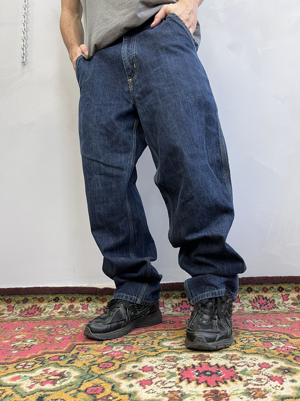 Carhartt × Vintage Crazy Vintage Carhartt Carpenter Pants Faded Distressed Size US 30 / EU 46 - 6 Thumbnail