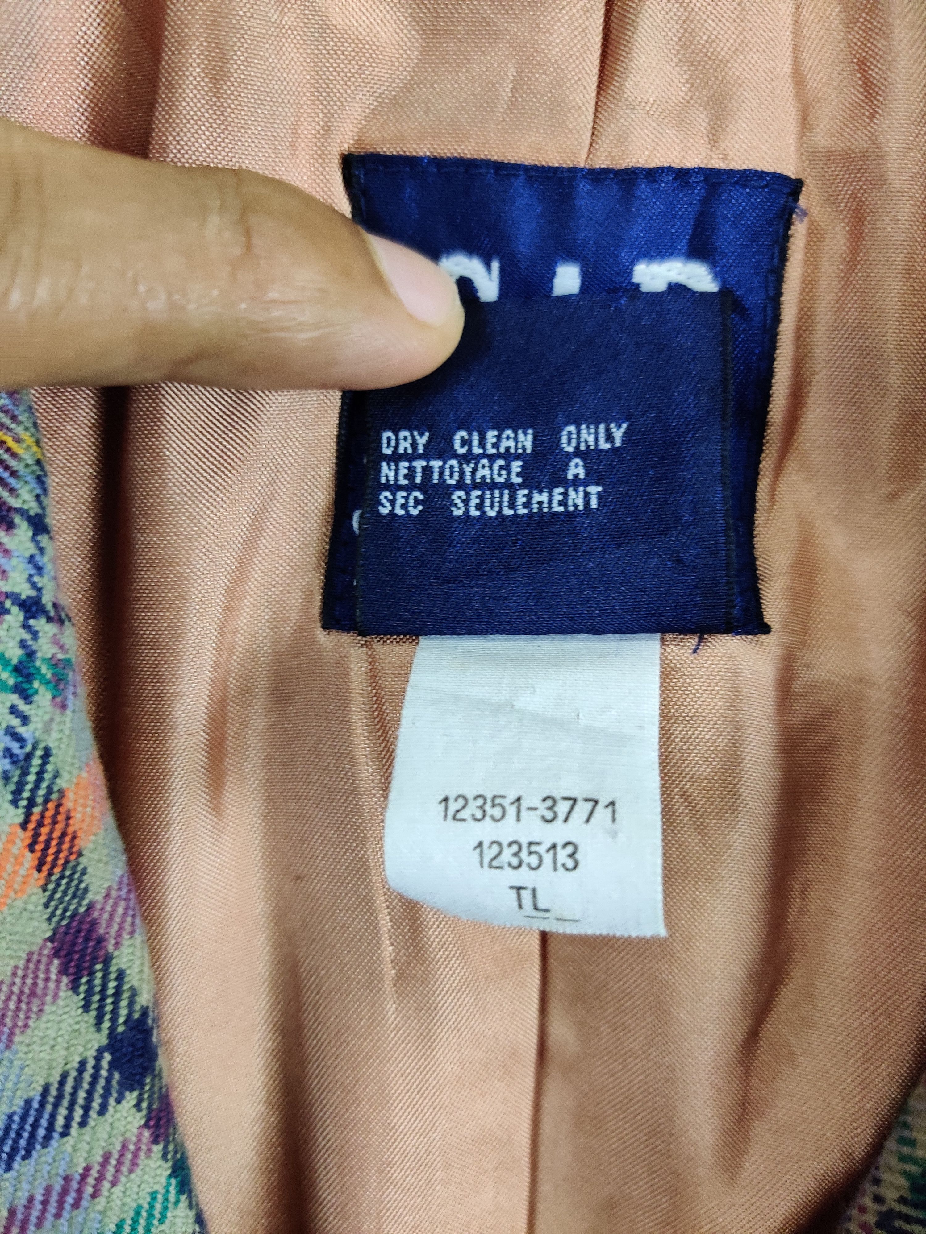 Gap Vintage Gap Checkered Single Breasted Balzer Coat Size US M / EU 48-50 / 2 - 10 Thumbnail