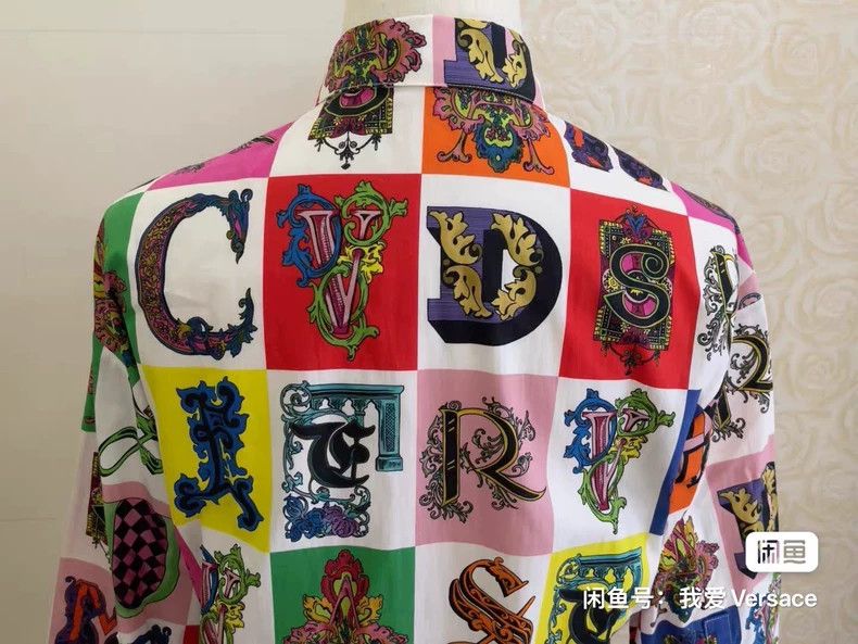Versace Versace Shirt dress Size L / US 10 / IT 46 - 6 Thumbnail