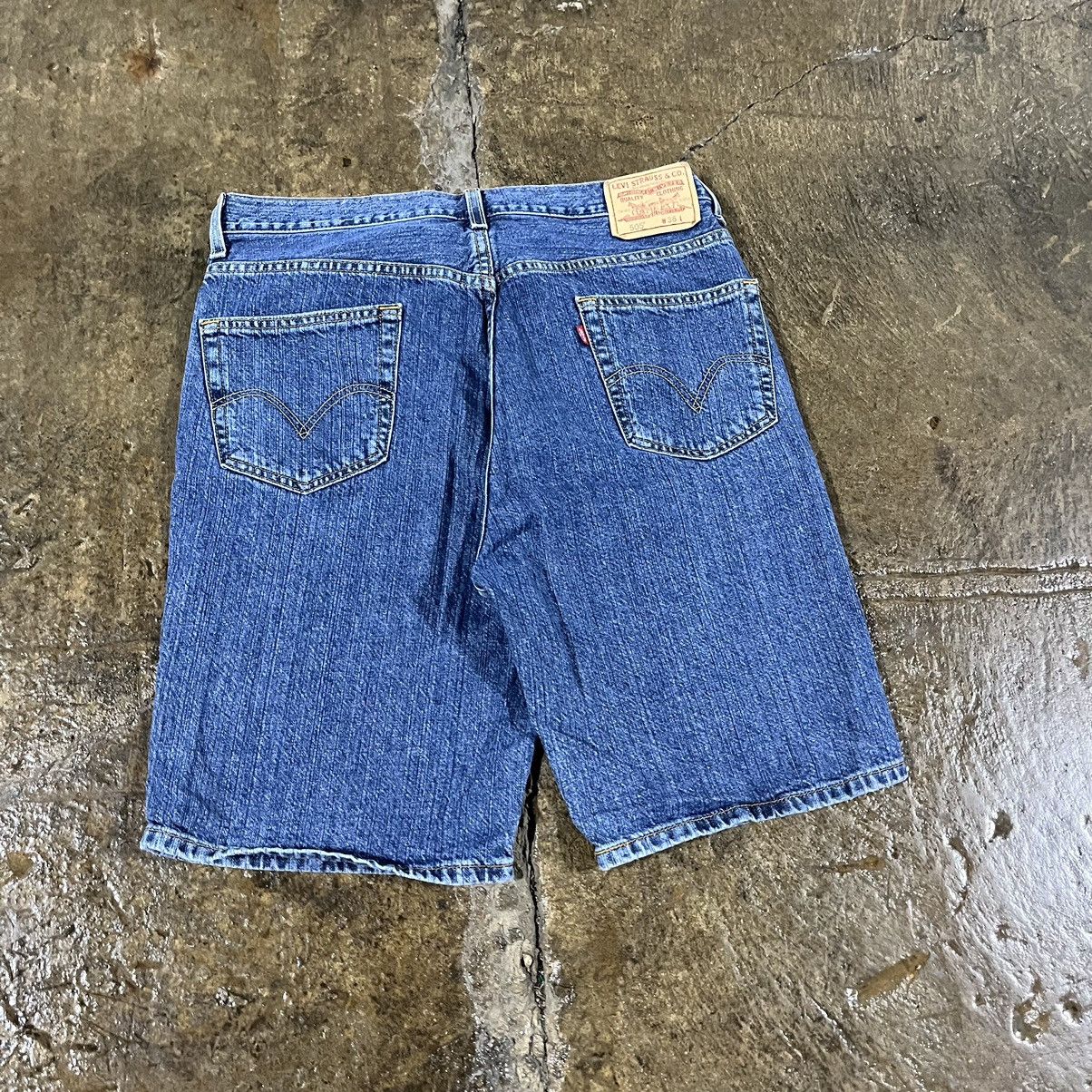 Levi's × Vintage Crazy Vintage Y2K Levi's 505 Jorts Baggy Skater Denim Shorts Size US 36 / EU 52 - 3 Thumbnail