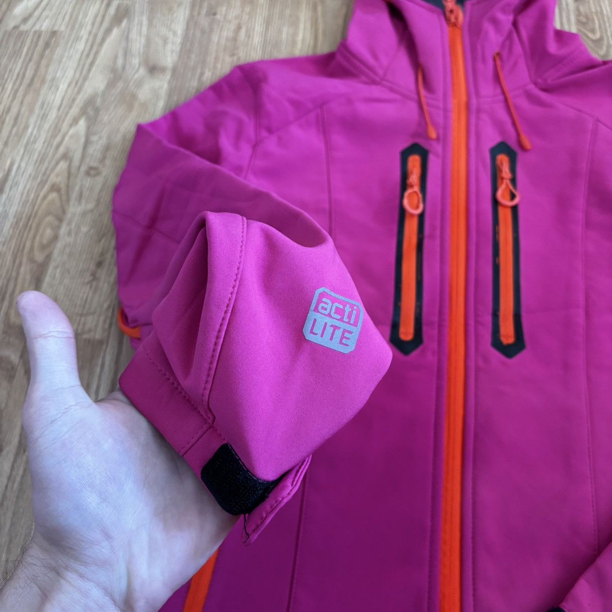 Salomon Salomon Women Pink Jacket Actilite size M Size M / US 6-8 / IT 42-44 - 8 Thumbnail