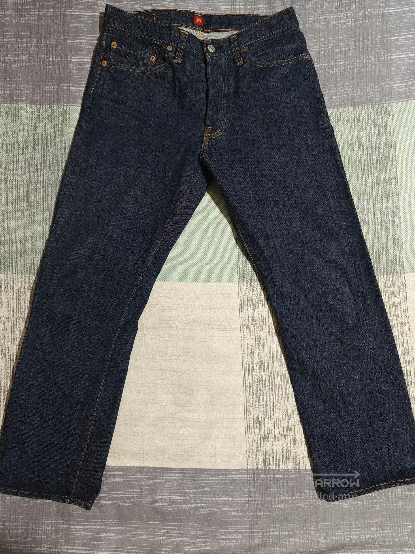 RESOLUTE RESOLUTE 710 Limited Cropped Jeans. Size US 32 / EU 48 - 2 Thumbnail