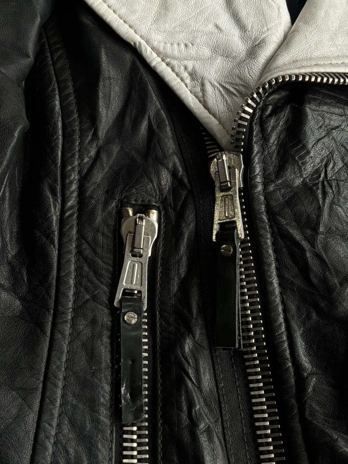 Balenciaga Balenciaga - Joyce Leather Biker Jacket Size XS / US 0-2 / IT 36-38 - 6 Thumbnail