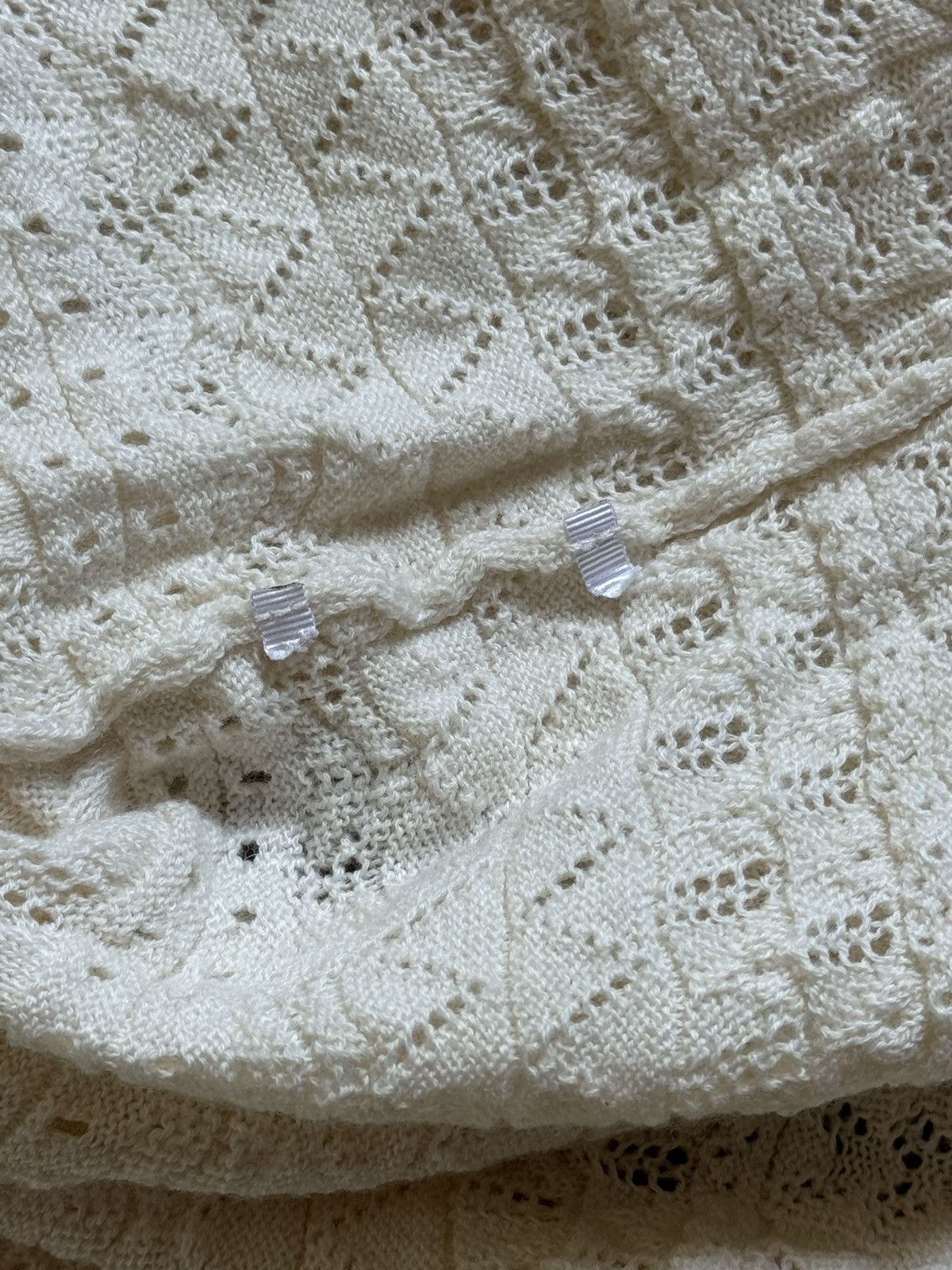 Designer High Use oversized relaxed sweater jumper pullover cape knit Size ONE SIZE - 5 Thumbnail