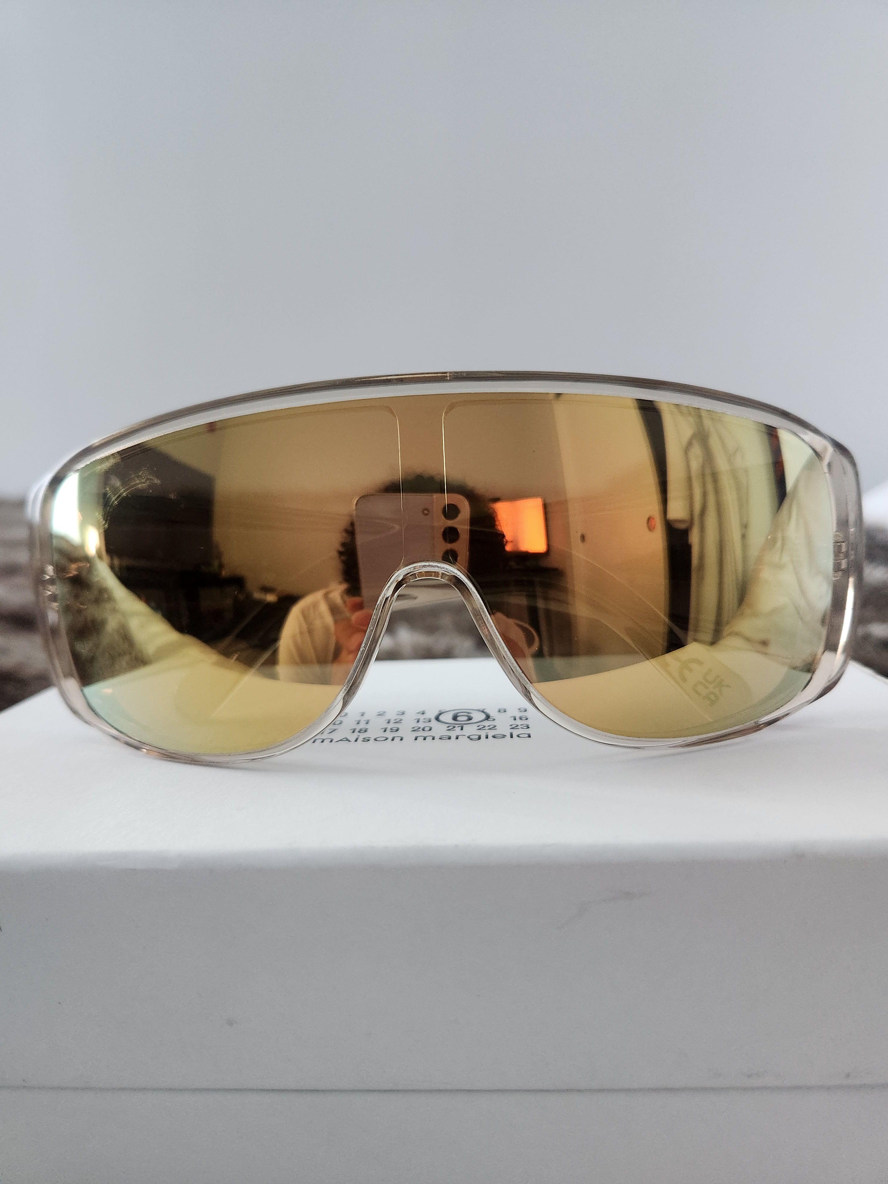 Maison Margiela Maison Margiela Mirrored/Reflective Sunglasses Size ONE SIZE - 3 Thumbnail