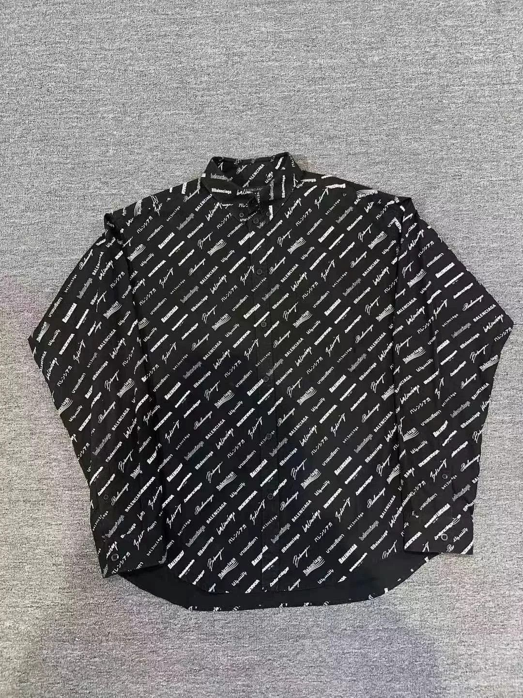 Balenciaga Balenciaga bullet comment letter logo long-sleeve shirt Size US L / EU 52-54 / 3 - 1 Thumbnail