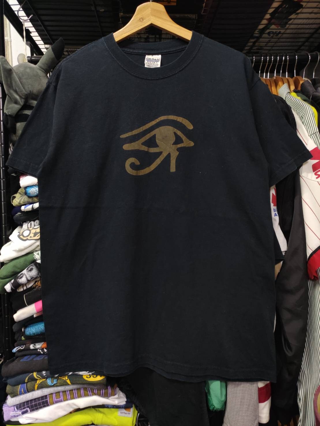 Band Tees Vtg 00's Elton John and Tim Rice's Aida " Eye of Horus " Size US M / EU 48-50 / 2 - 3 Thumbnail