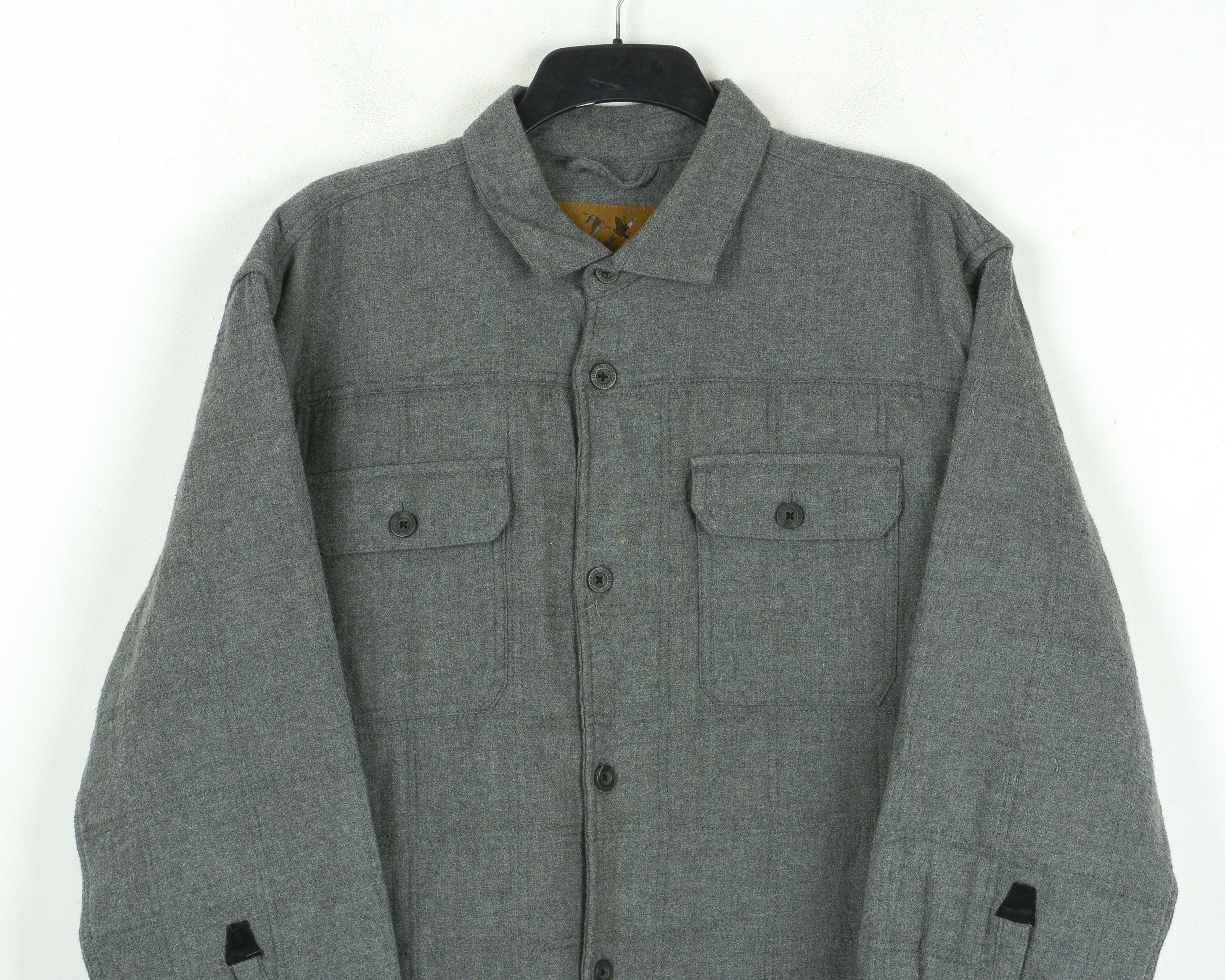 Vintage OUTDOOR LIFE Lined Over Shirt Button Jacket Casual chamois Size US XL / EU 56 / 4 - 8 Thumbnail