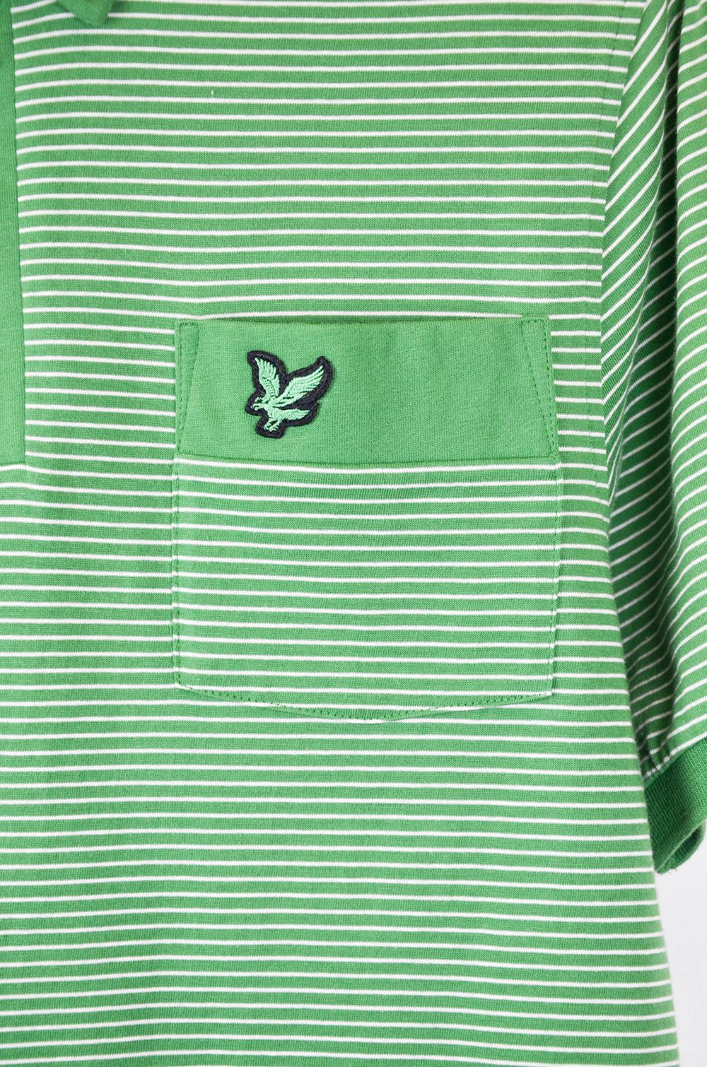 Lyle & Scott Lyle and Scott Club Golf Green Stripe Polo Shirt - M Size US M / EU 48-50 / 2 - 3 Thumbnail