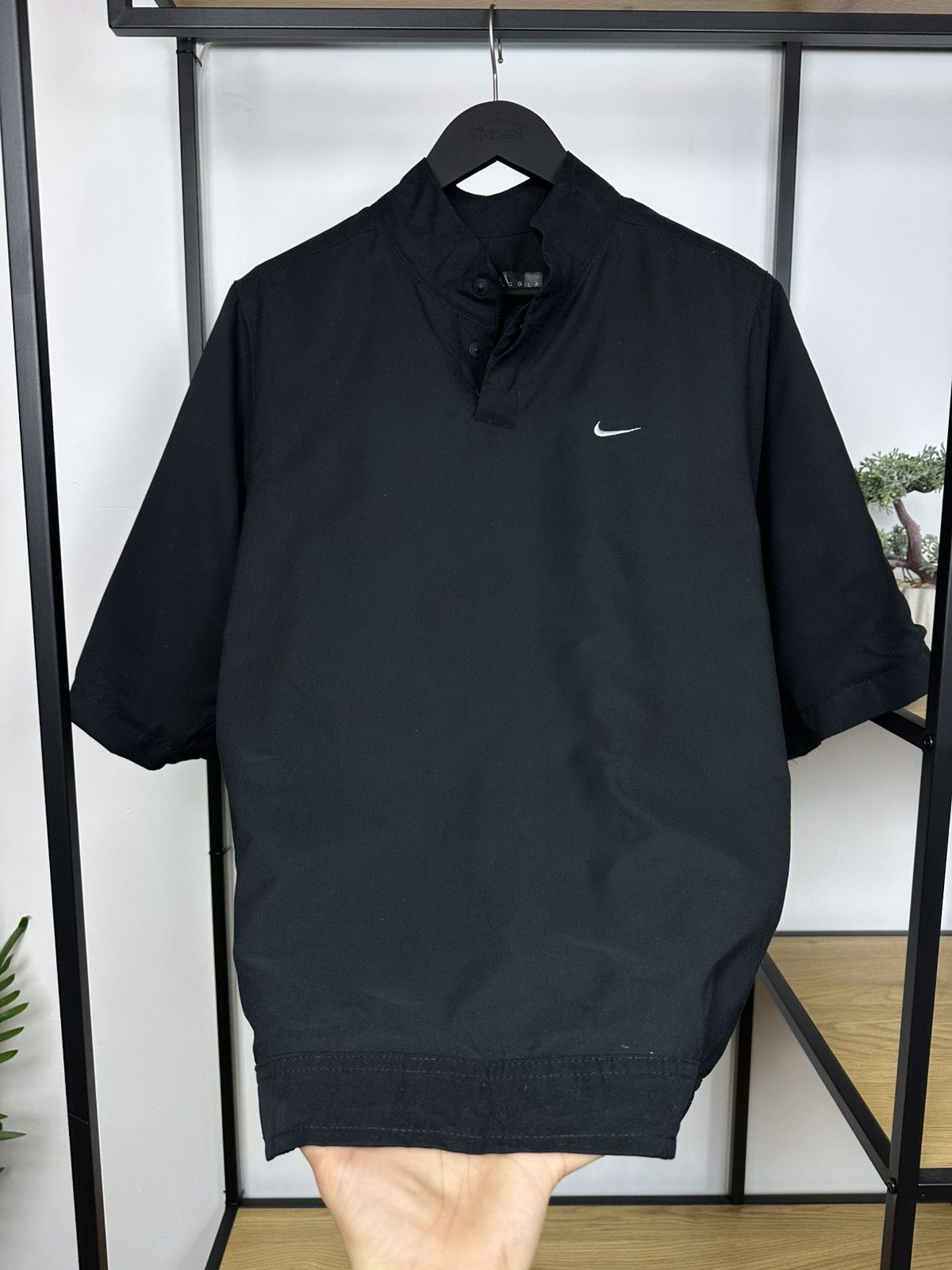 Nike Nike Golf Nylon Swoosh 1/4 Vintage Jersey T Shirt Tee Men’s Size US S / EU 44-46 / 1 - 5 Thumbnail