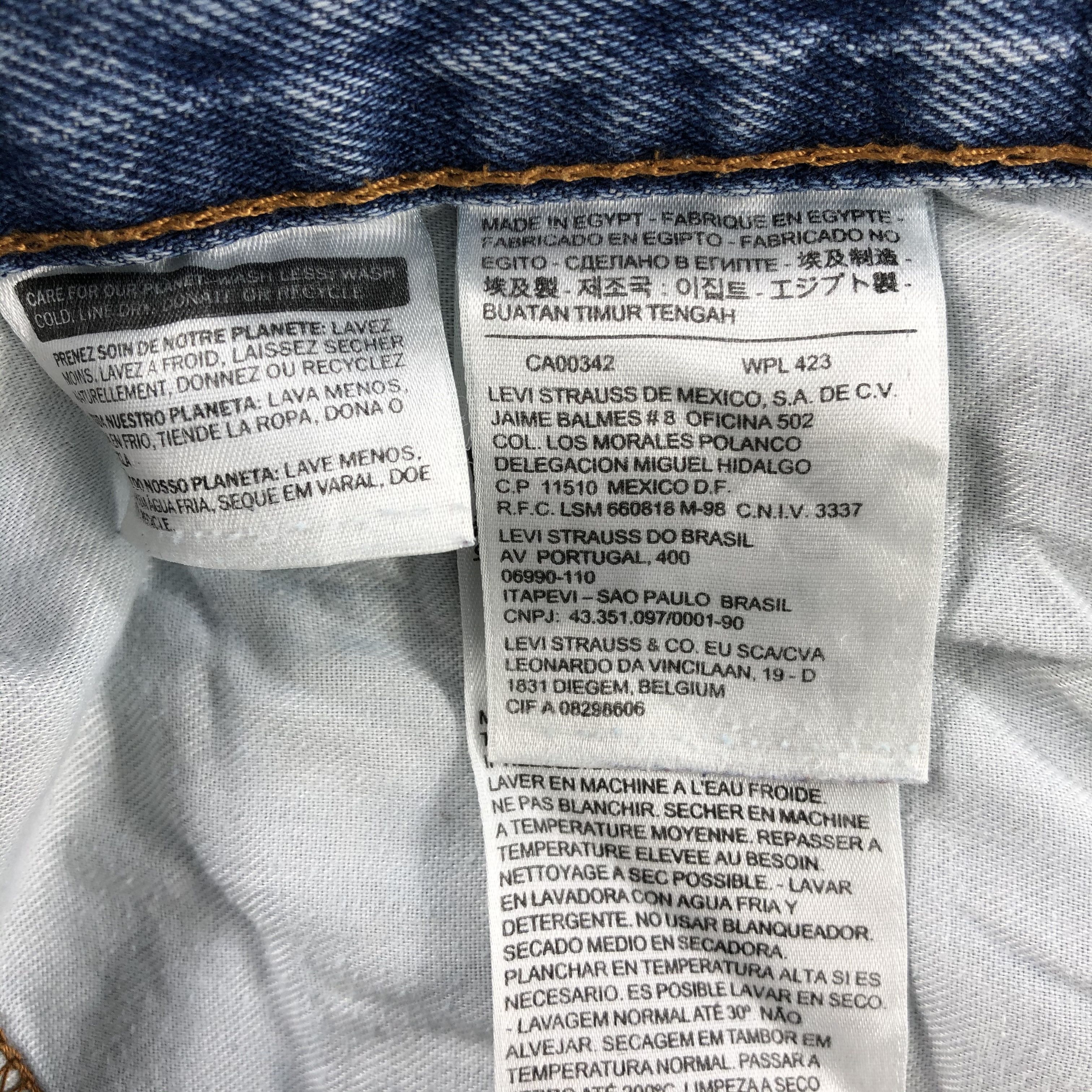 Levi's × Vintage Vintage Blue Wash Levis 505 Jeans-JM2466 Size US 37 - 14 Thumbnail