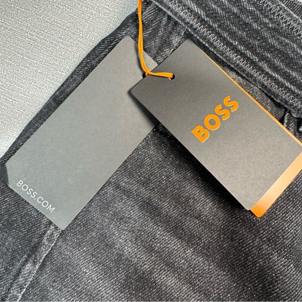 Hugo Boss NWT New Hugo Boss Balloon-leg Jeans In Black Rigid Denim Wi Size 27" / US 4 / IT 40 - 8 Thumbnail
