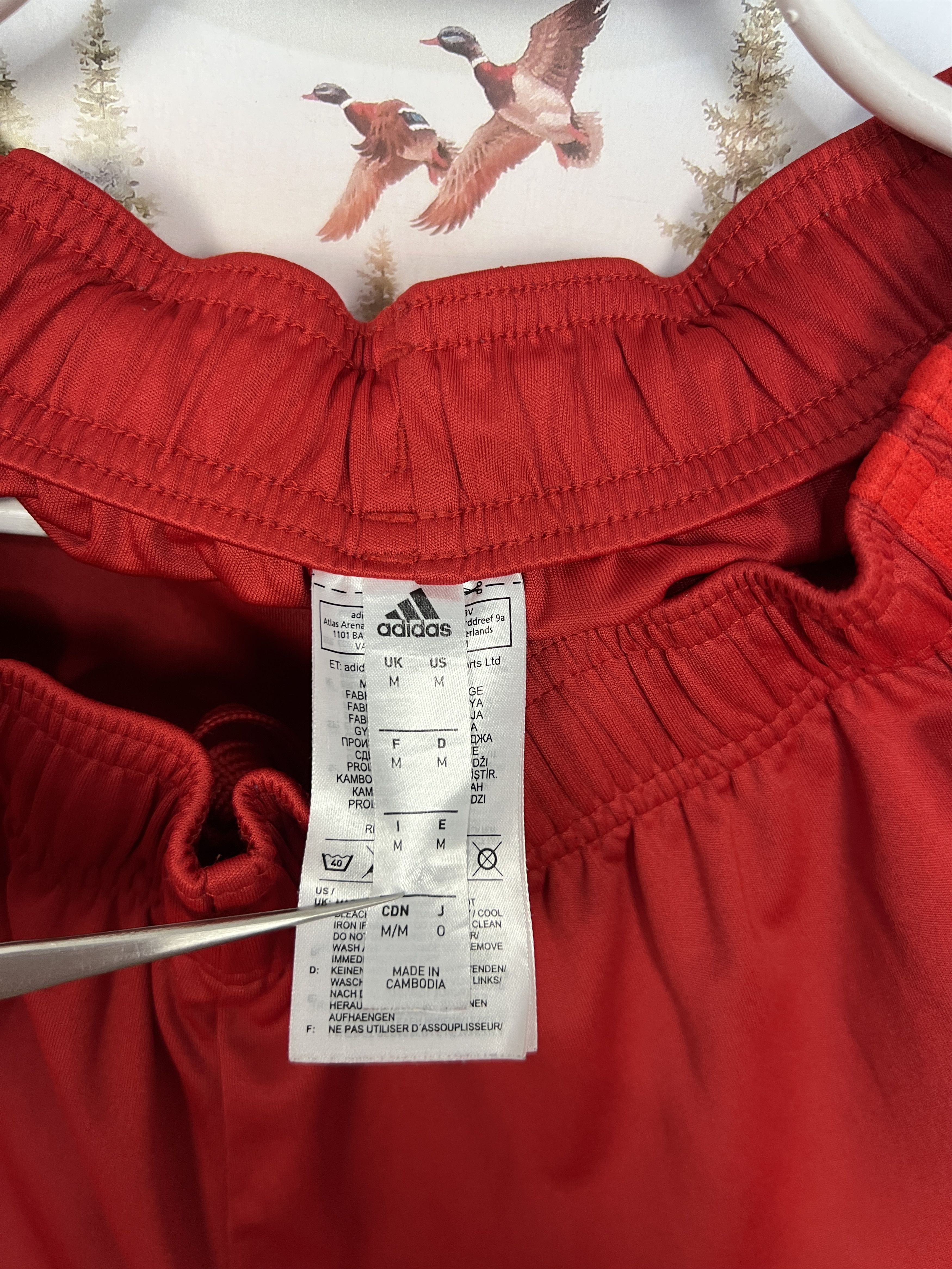 Adidas Adidas Bayern Munich Football Red Shorts SoccercM Size US 32 / EU 48 - 6 Thumbnail
