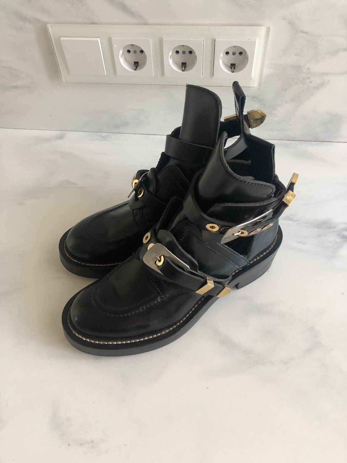 Balenciaga Balenciaga buckle boots Size US 8 / IT 38 - 3 Thumbnail
