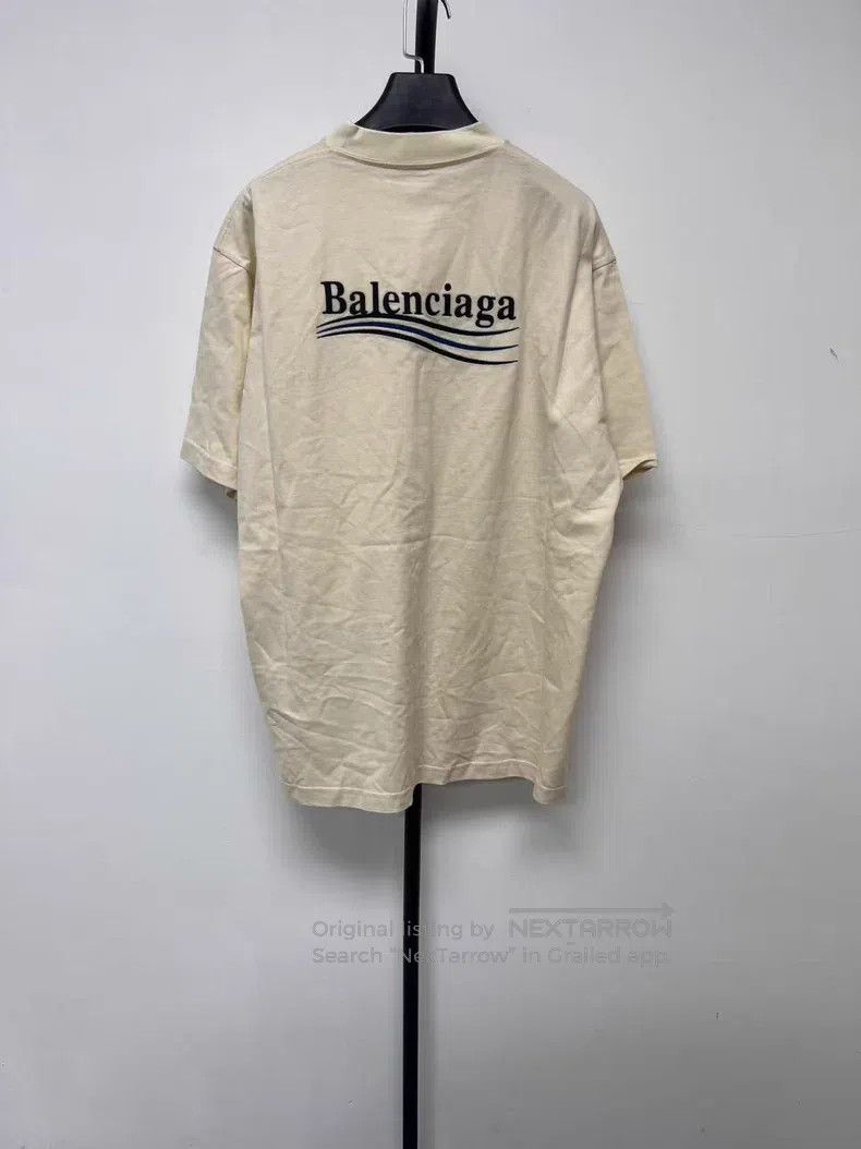 Balenciaga Balenciaga Letter Printed Crew Neck Short Sleeve T-Shirt Size US XS / EU 42 / 0 - 2 Thumbnail