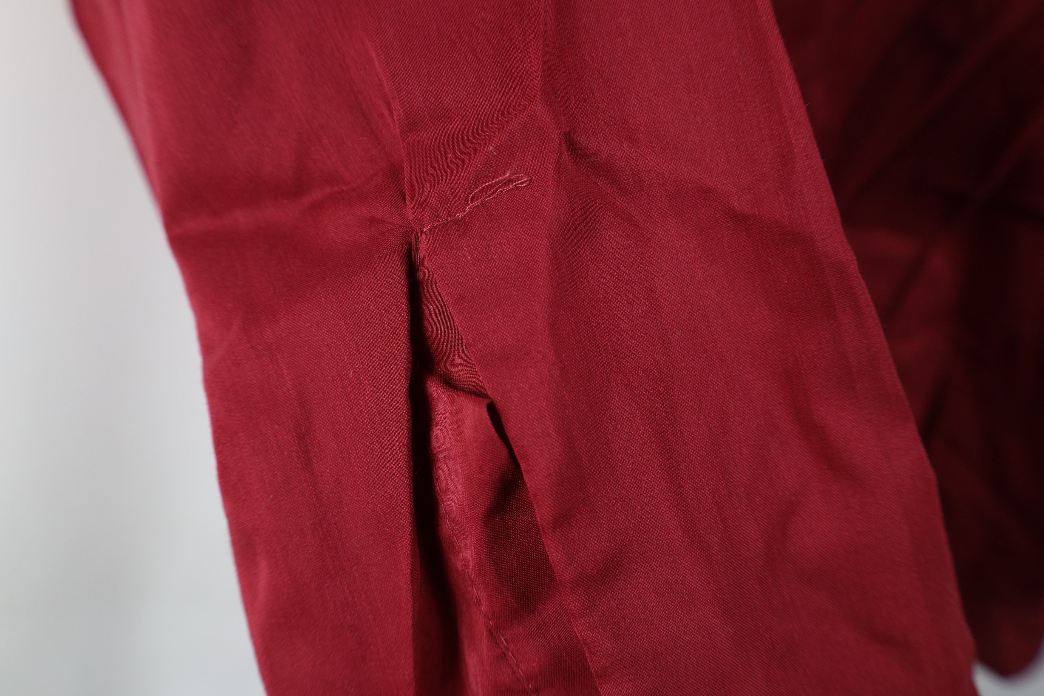 Vintage Vintage 60s 70s Streetwear Collar Button Shirt Red USA Size US M / EU 48-50 / 2 - 10 Thumbnail