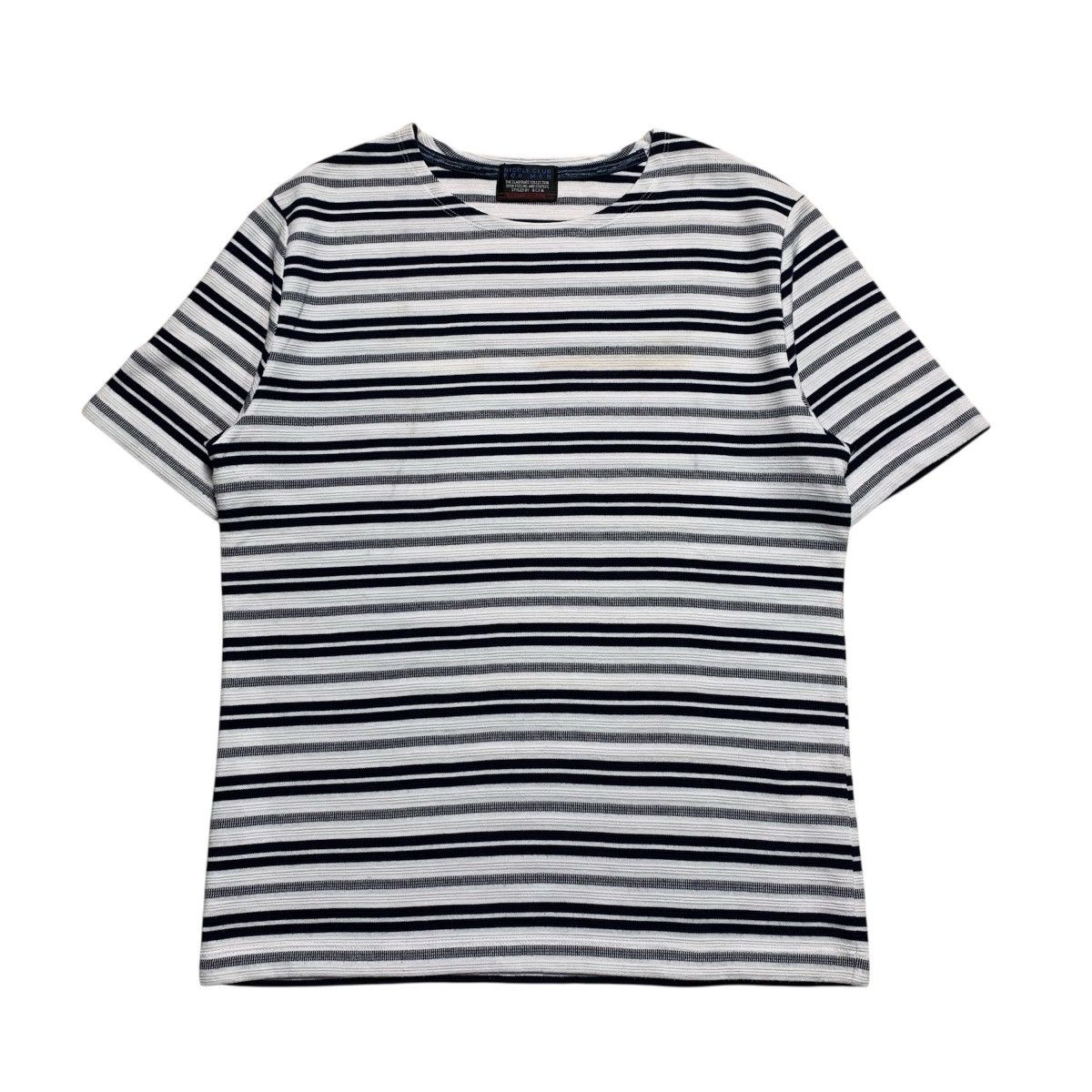 Japanese Brand Nicole Club For Men Stripe Short Sleeve Tshirt Size US M / EU 48-50 / 2 - 1 Thumbnail