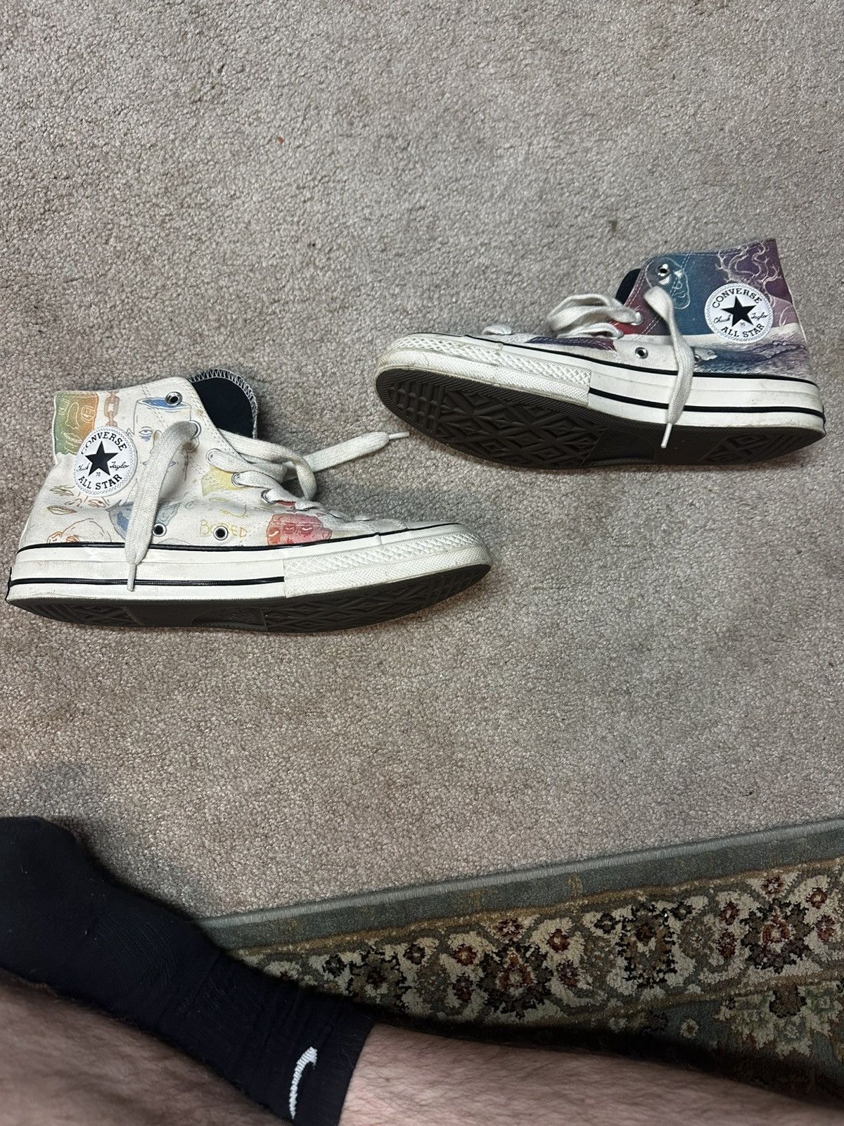 Converse × Golf le Fleur Converse artist series Tyler the creator Size US 10 / EU 43 - 1 Thumbnail