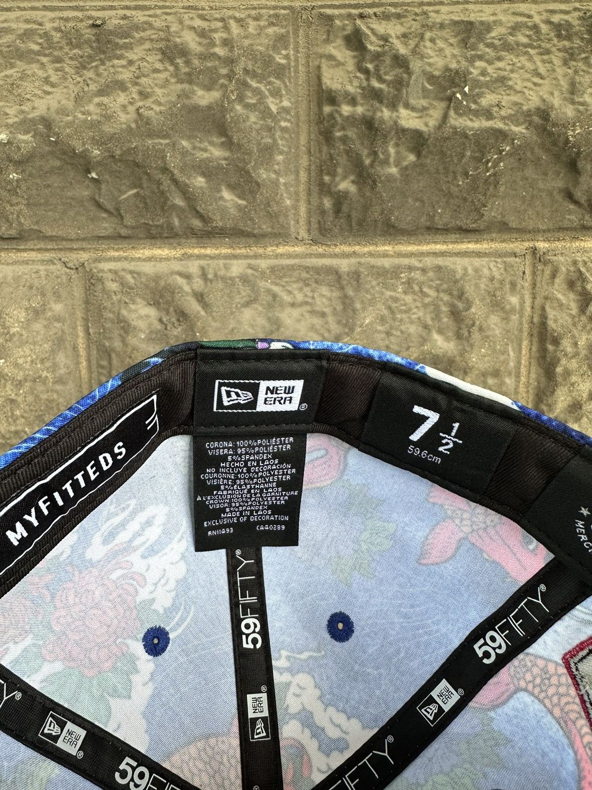 MLB × New Era × Supreme 7 1/2 Colorado Rockies 25th Anniversary Koi Pond Rockwell Size ONE SIZE - 13 Thumbnail