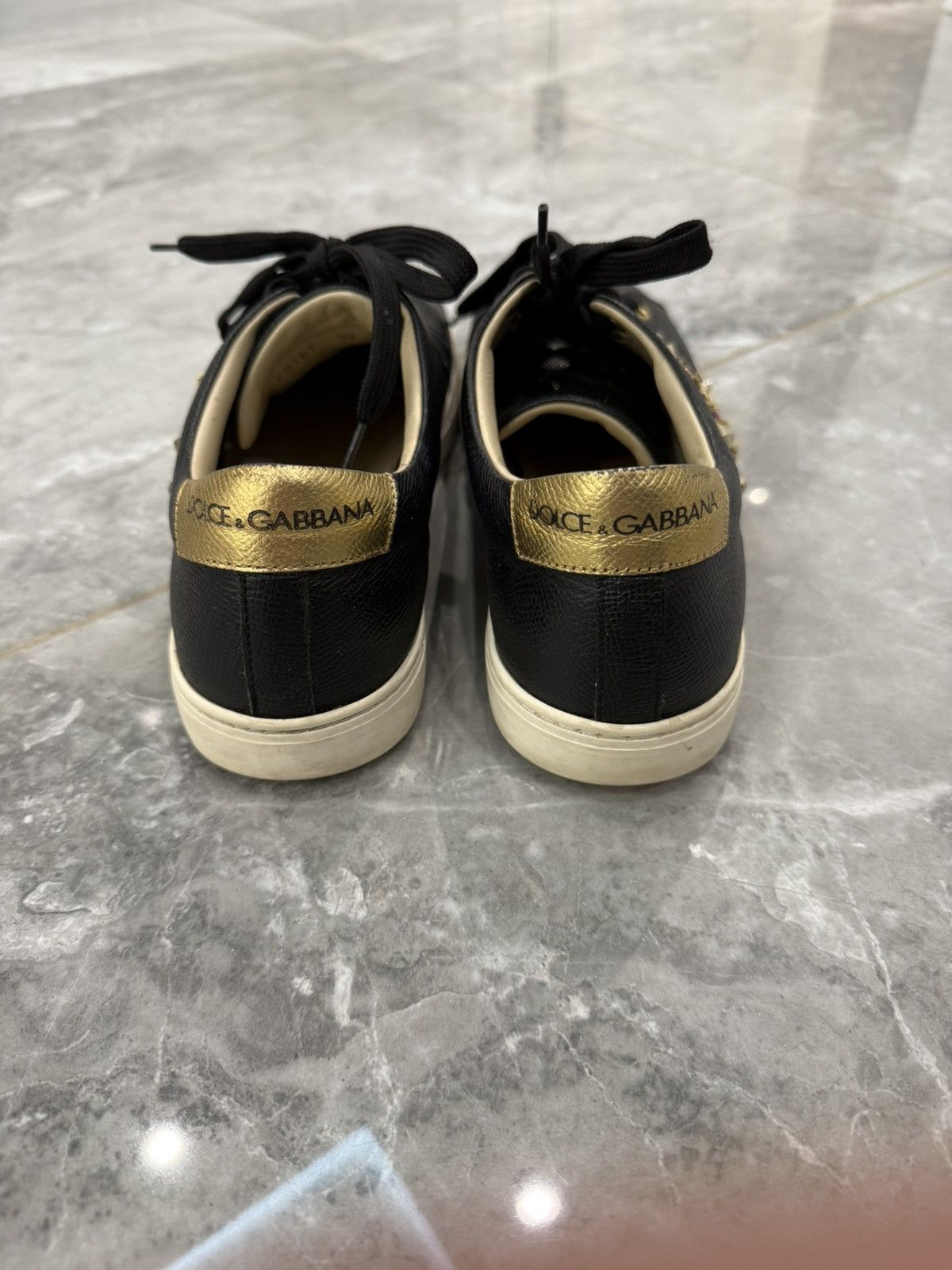 Dolce & Gabbana Vintage Dolce & Gabbana Sneakers Low Top Sneakers Size US 8.5 / IT 38.5 - 3 Thumbnail