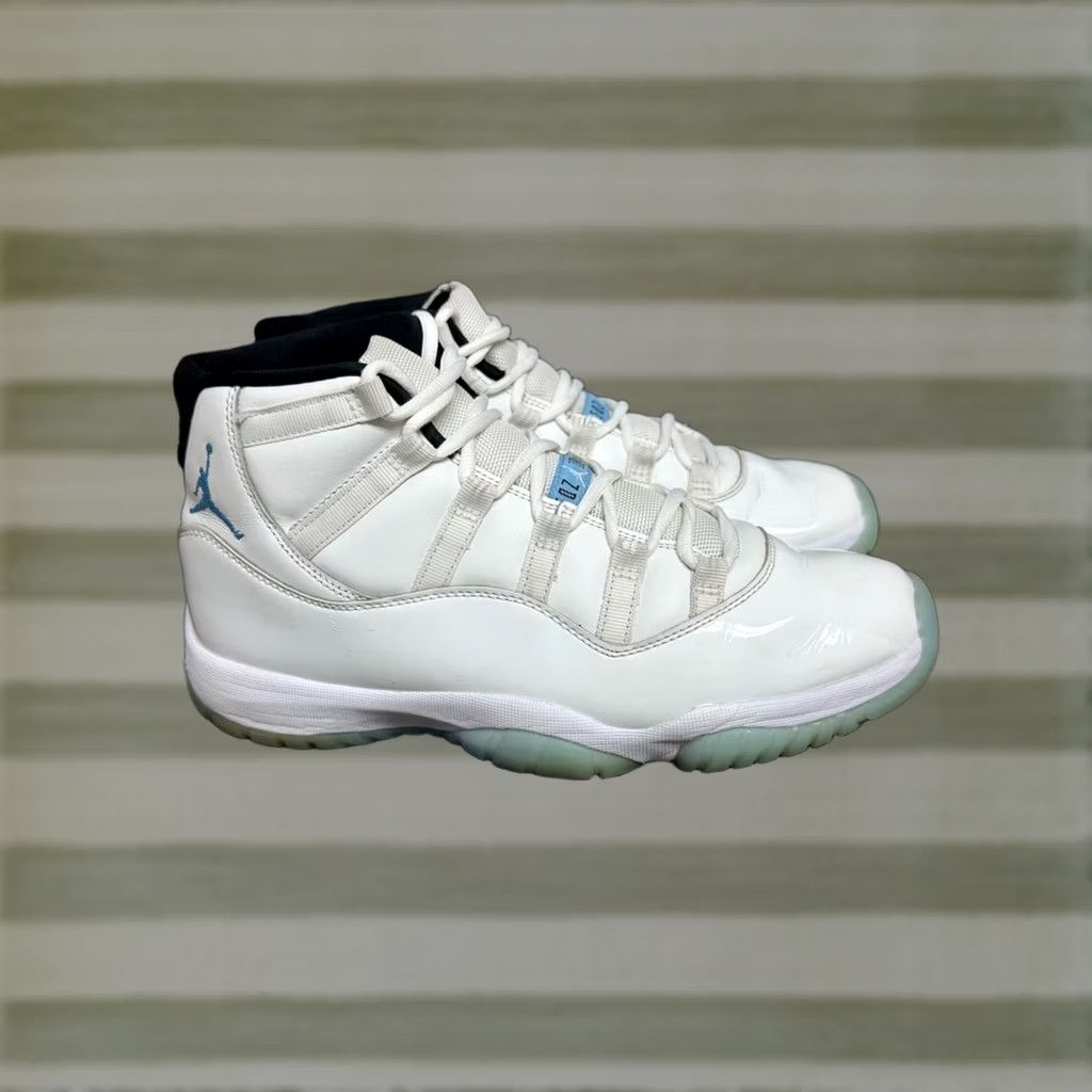 Jordan Brand Air Jordan 11 Retro 2024 Legend Blue / Columbia - Size 9 - Men - White - Jordan Size US 9 / EU 42 - 1 Thumbnail