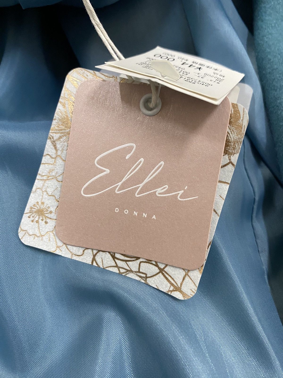 Japanese Brand Ellei Donna Wool Coat Jacket - Riviera Colour Size S / US 4 / IT 40 - 8 Thumbnail