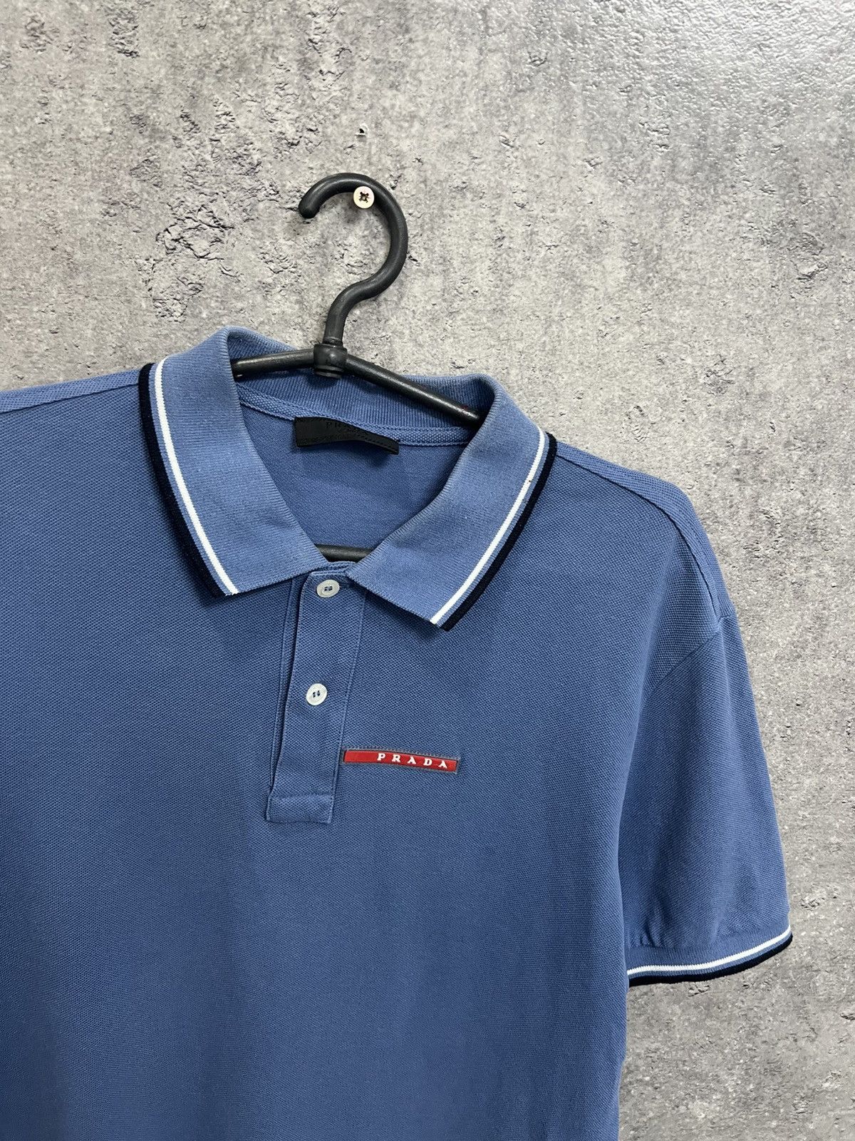 Prada Prada Polo Shirt Size US L / EU 52-54 / 3 - 3 Thumbnail