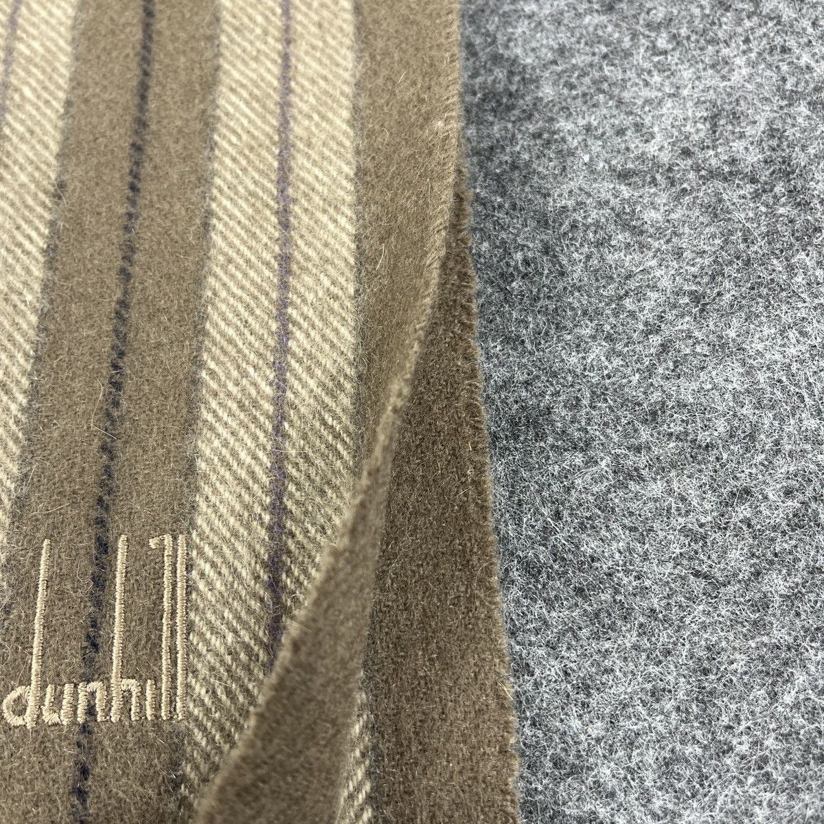 Alfred Dunhill × Vintage Vintage Dunhill Scarf / Muffler / Neckwear T997 Size ONE SIZE - 8 Thumbnail