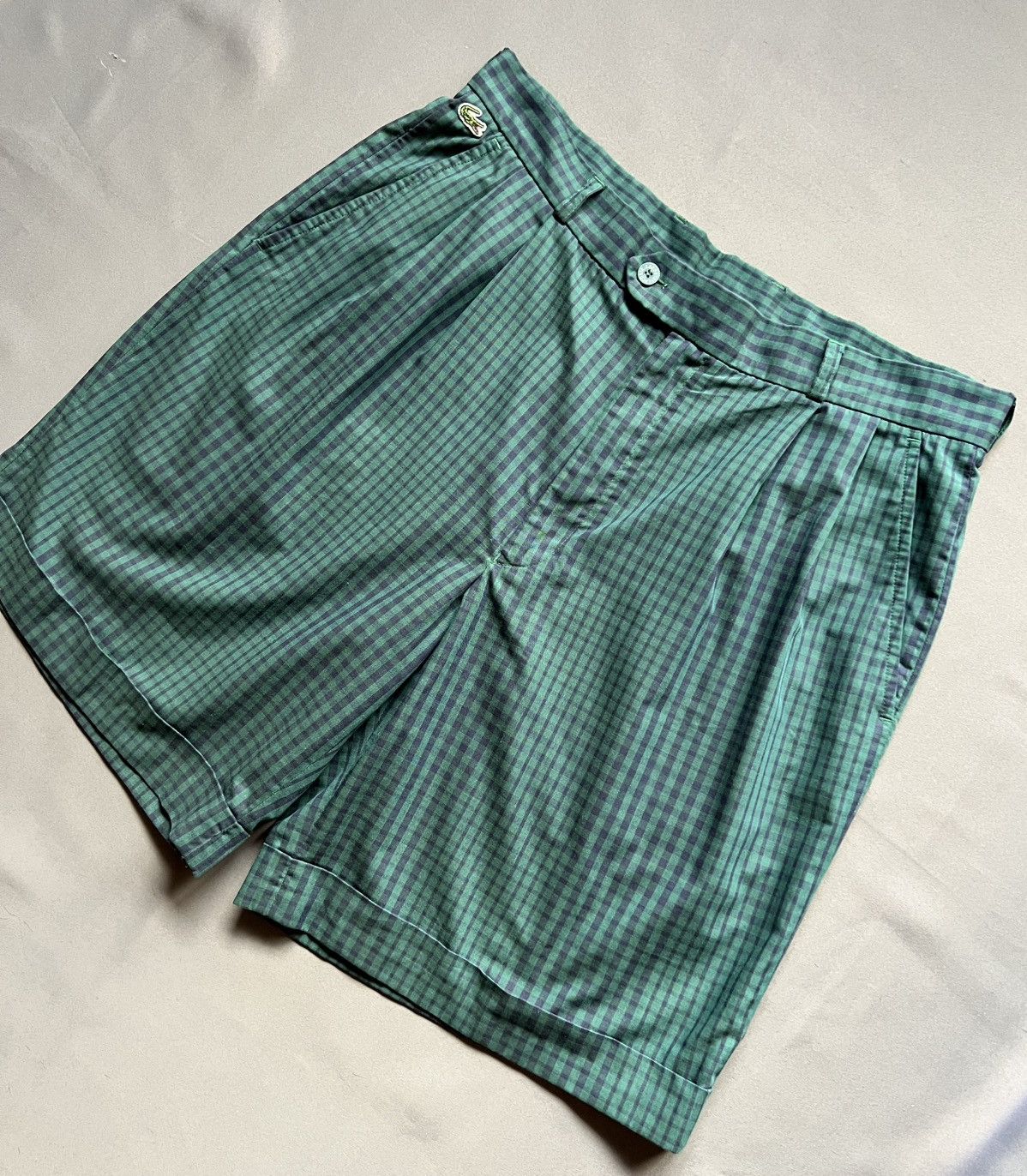 Lacoste 90S Archive Vintage Lacoste Classic Logo Shorts Tyler Style Size US 32 / EU 48 - 4 Thumbnail