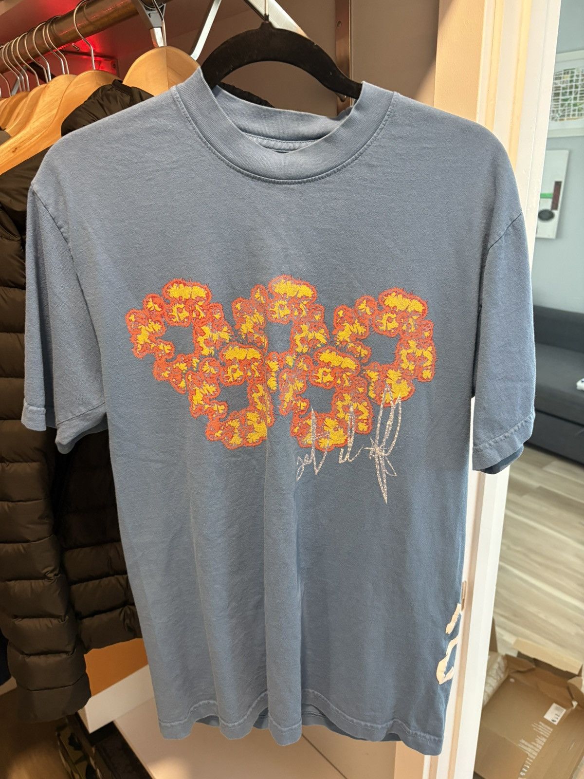 DENIM TEARS × Virgil Abloh off set tears shirt Size US S / EU 44-46 / 1 - 1 Thumbnail