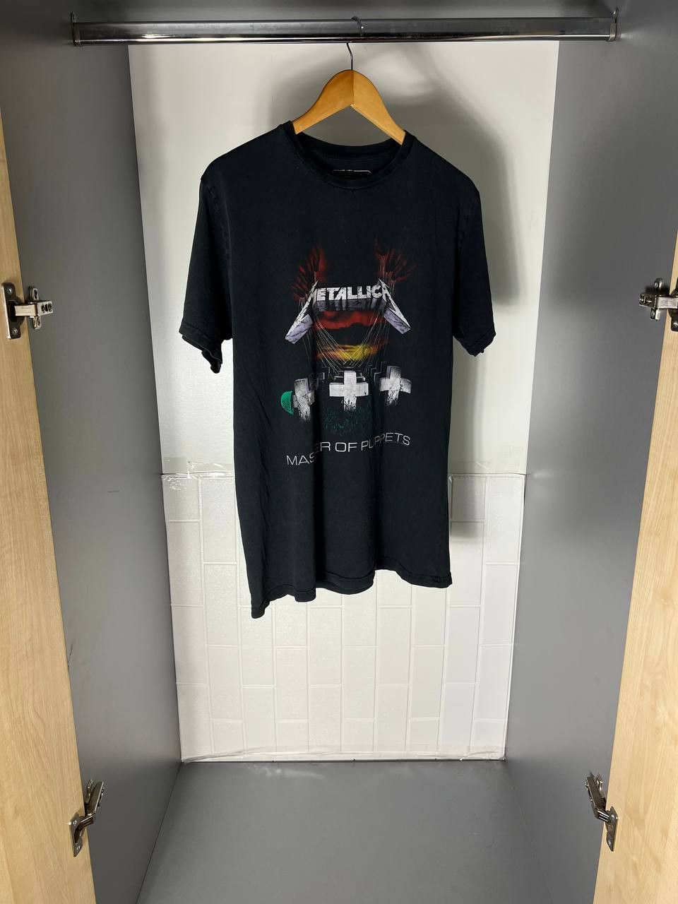Band Tees VINTAGE METALLICA WORLD TOUR ROCK T-SHIRT METAL Y2K 90s Size US L / EU 52-54 / 3 - 2 Thumbnail