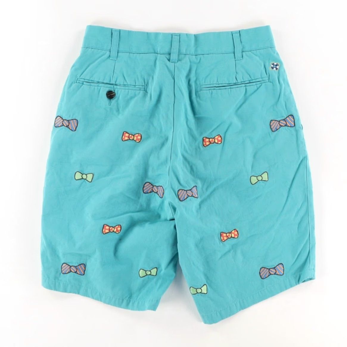 Vintage Castaway Bowtie Cotton Khaki Chino Shorts Turquoise Men's 28 Size US 28 / EU 44 - 4 Thumbnail