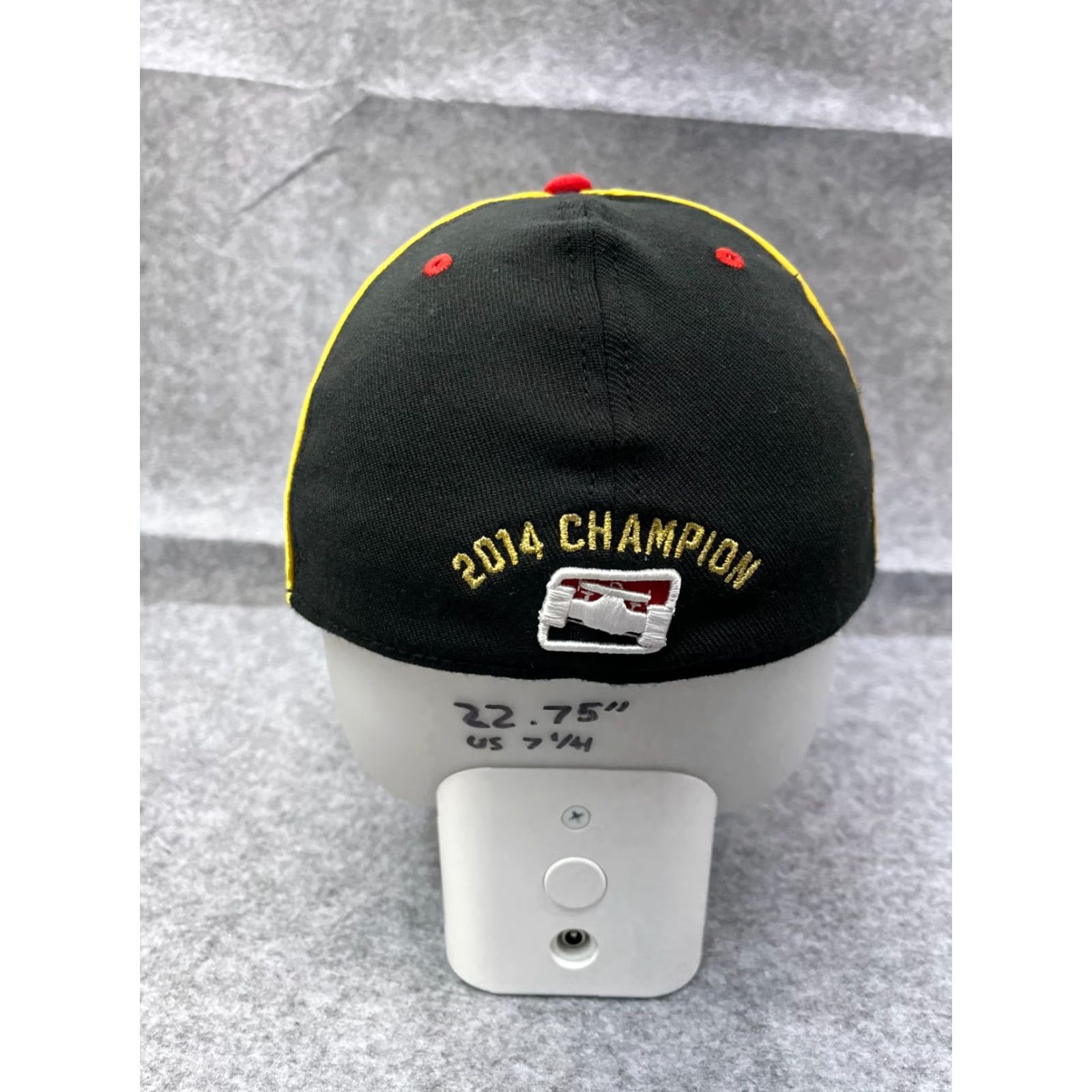 New Era New Era Champion Hat Cap Strap Back Adult Large Black Poly blend Baseball Cap Mens Size ONE SIZE - 6 Thumbnail