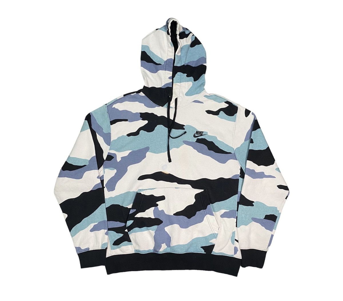 NIKE CAMOUFLAGE PULLOVER HOODIE